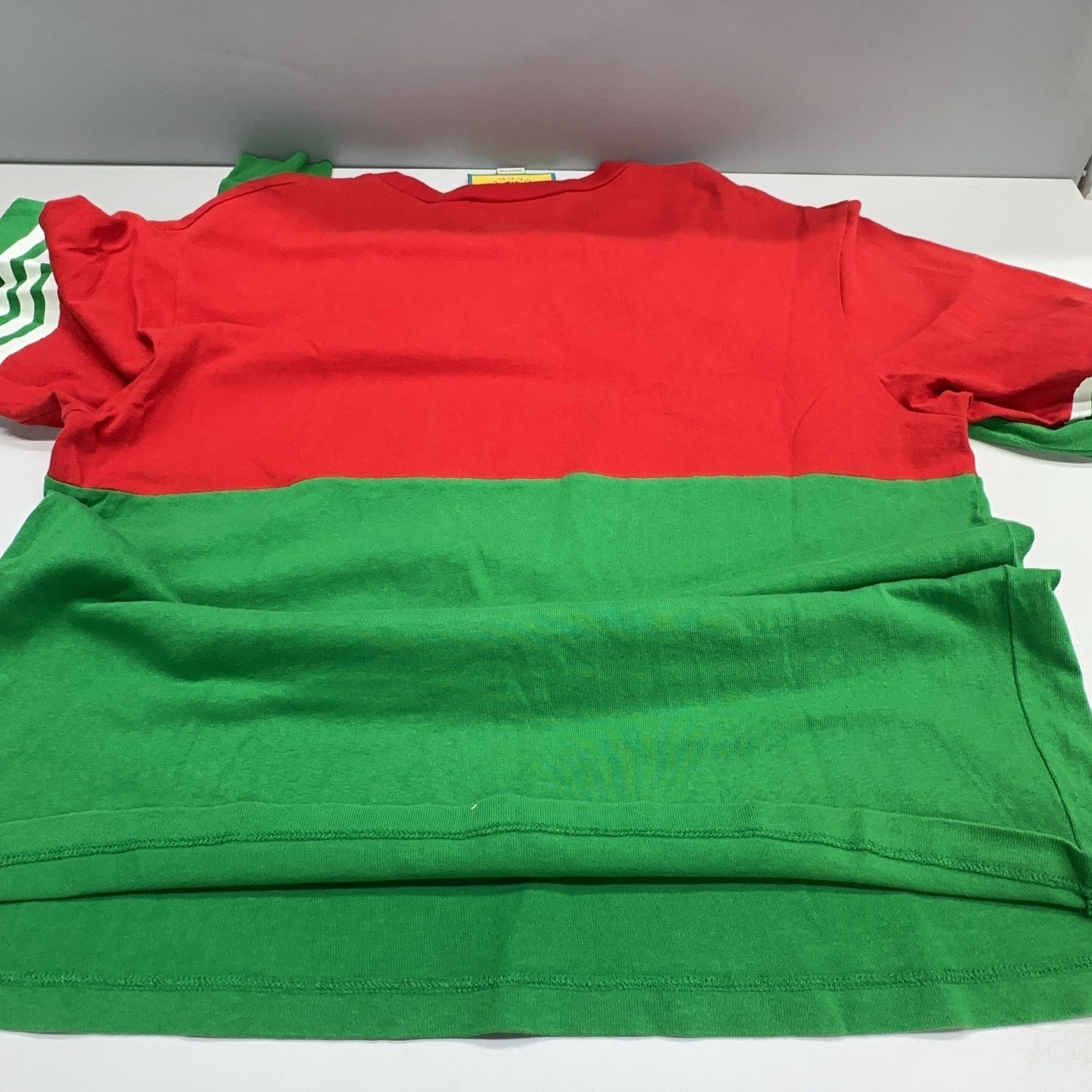 Gucci Gucci x Adidas Originals Colorblock Long Sleeve Tee Size S Size US S / EU 44-46 / 1 - 12 Thumbnail