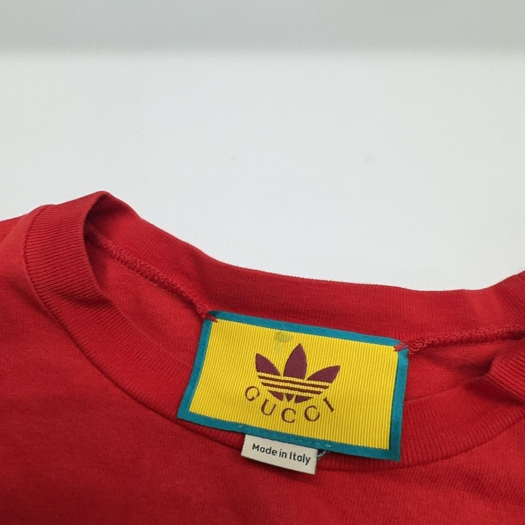 Gucci Gucci x Adidas Originals Colorblock Long Sleeve Tee Size S Size US S / EU 44-46 / 1 - 5 Thumbnail