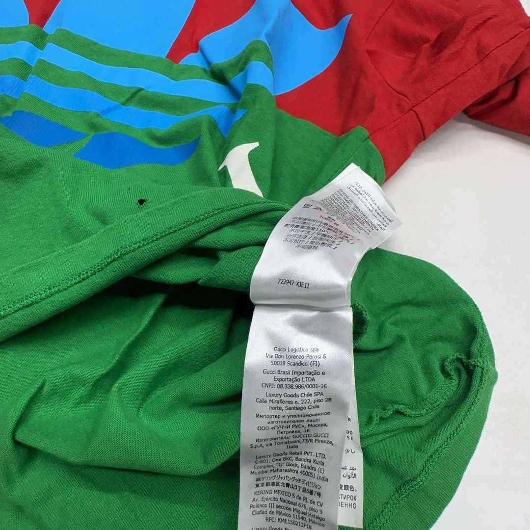 Gucci Gucci x Adidas Originals Colorblock Long Sleeve Tee Size S Size US S / EU 44-46 / 1 - 3 Thumbnail