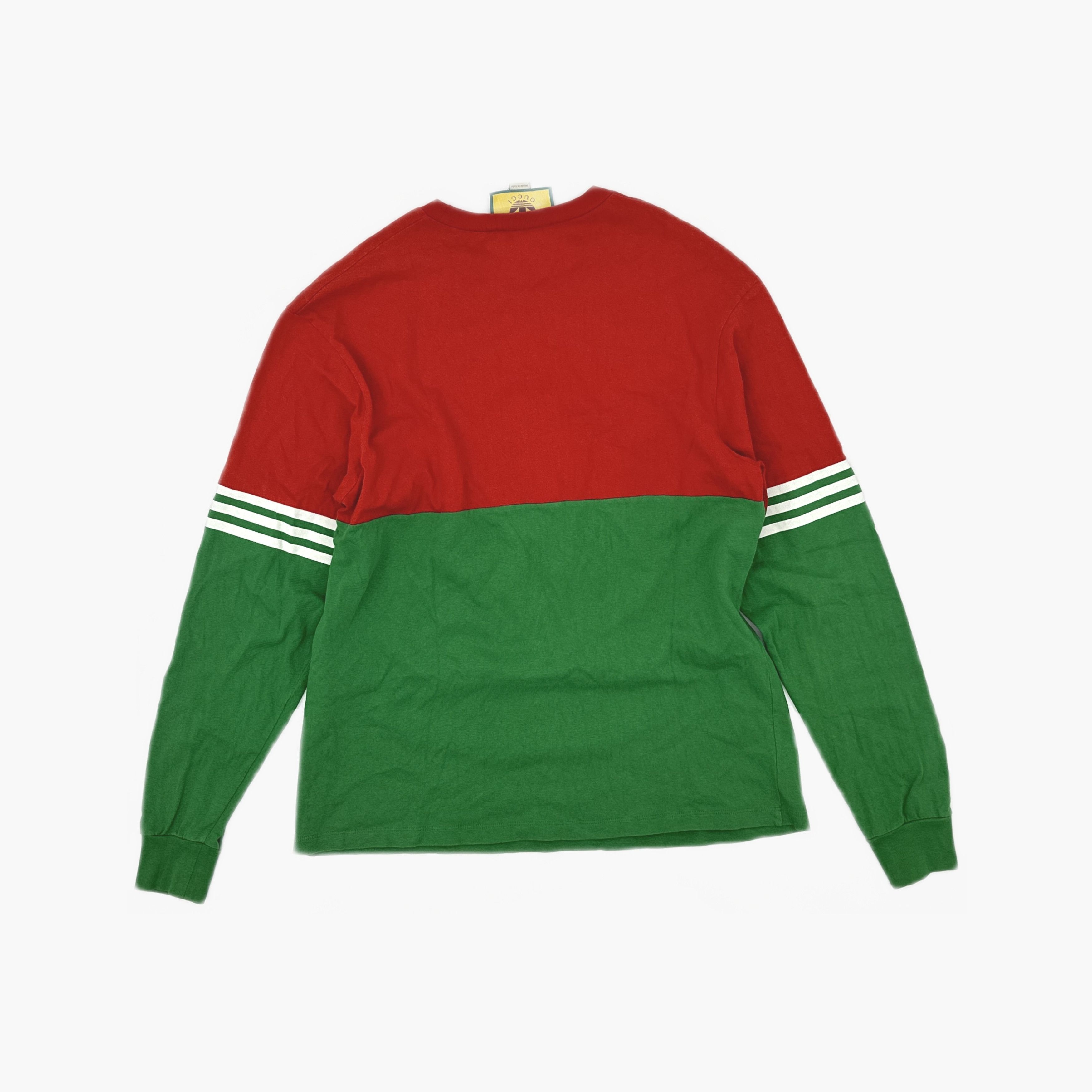 Gucci Gucci x Adidas Originals Colorblock Long Sleeve Tee Size S Size US S / EU 44-46 / 1 - 2 Thumbnail