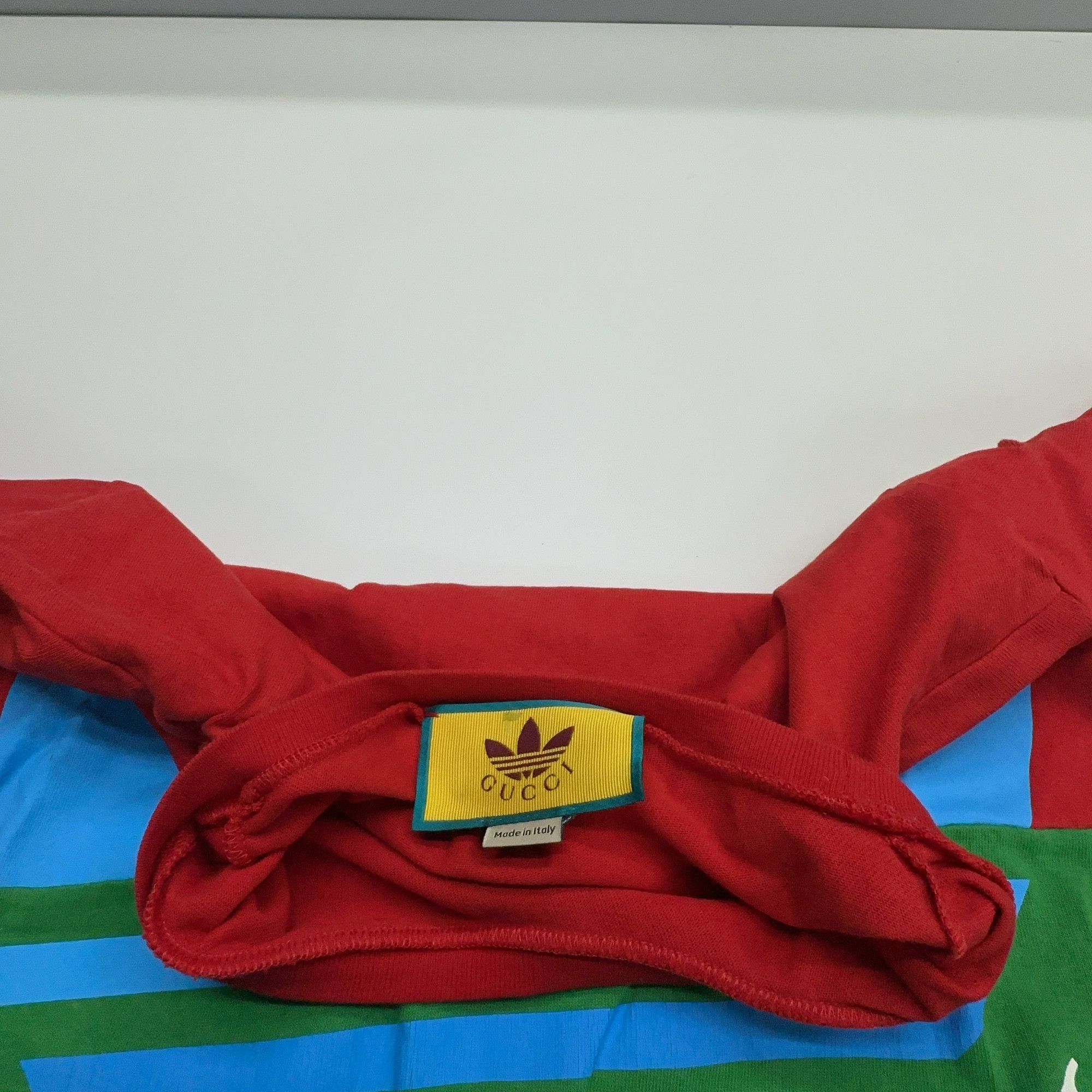 Gucci Gucci x Adidas Originals Colorblock Long Sleeve Tee Size S Size US S / EU 44-46 / 1 - 6 Thumbnail