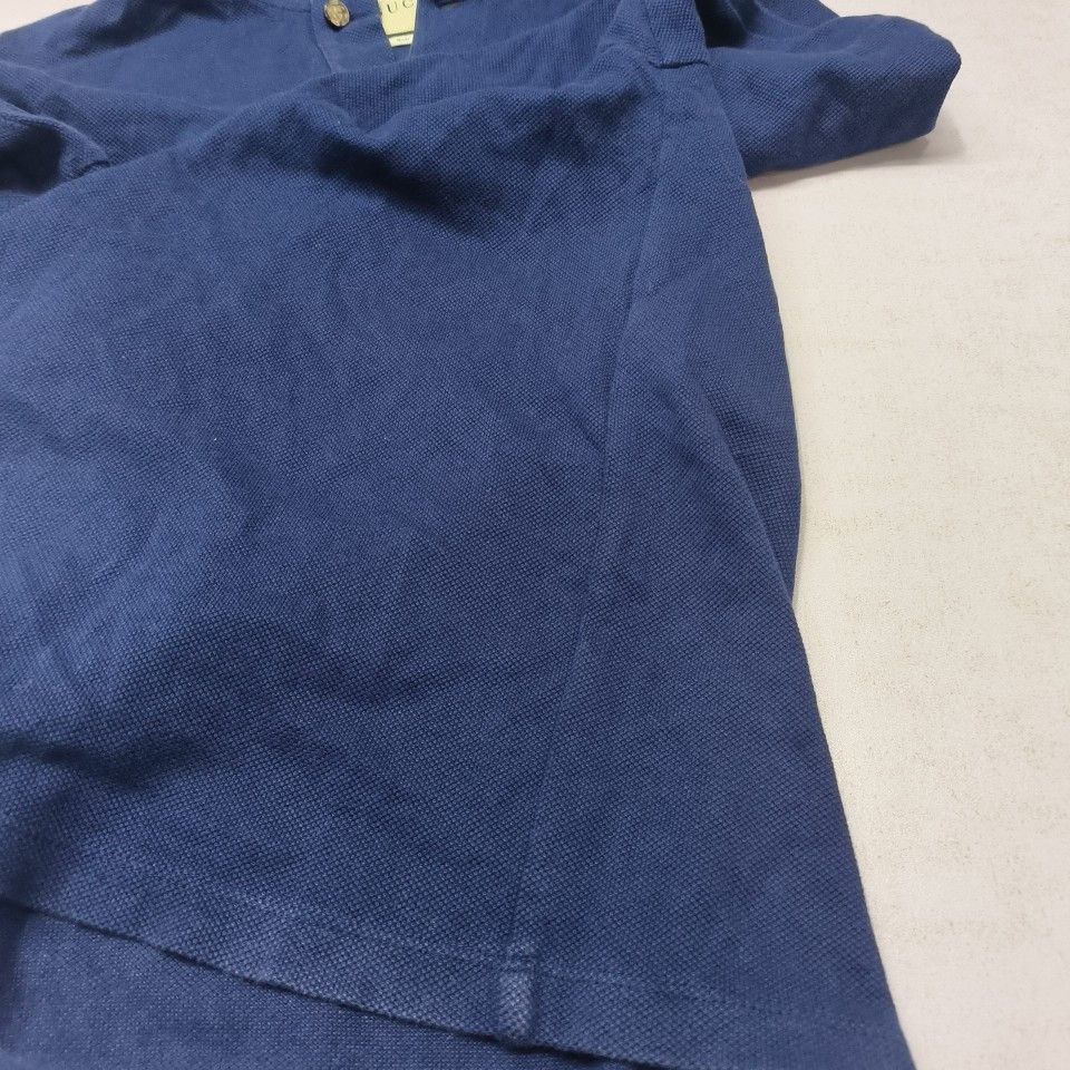Gucci Gucci Tiger Embroidery Polo Shirt Navy Size M Size US M / EU 48-50 / 2 - 15 Thumbnail