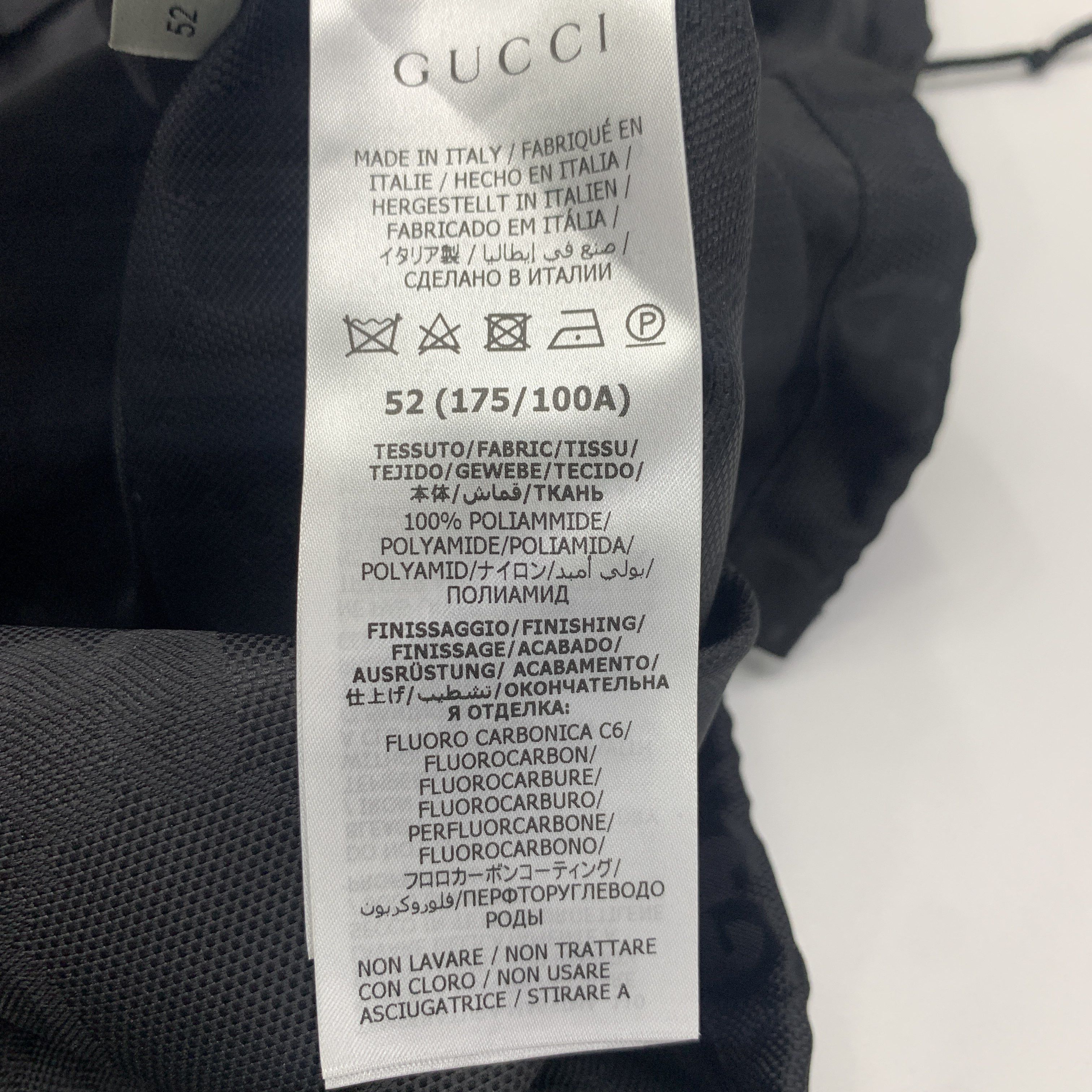 Gucci Gucci Off The Grid Logo Jacket Black Size 52 Size US L / EU 52-54 / 3 - 3 Thumbnail