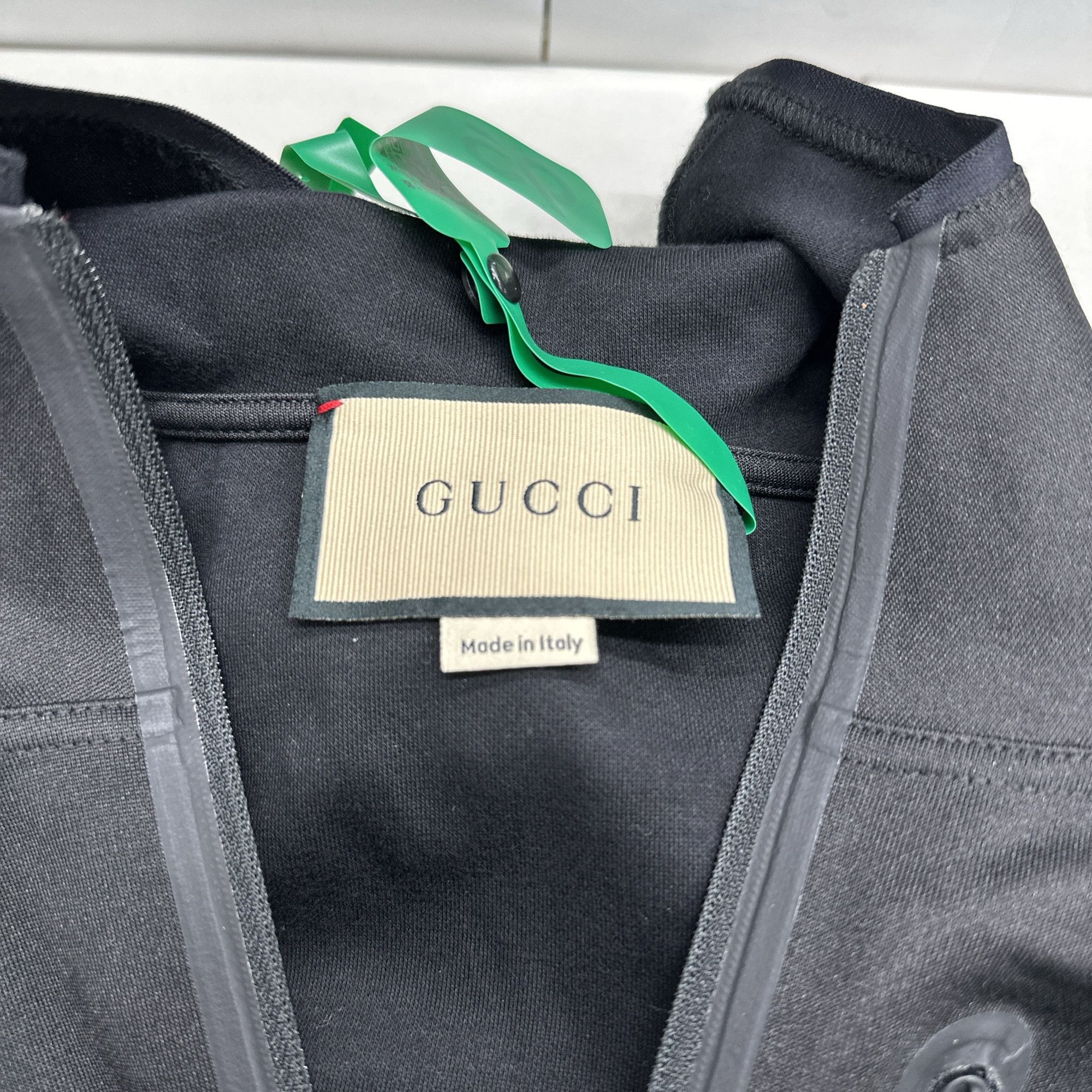 Gucci Gucci Logo Hem Jersey Jacket Size M Size US M / EU 48-50 / 2 - 3 Thumbnail