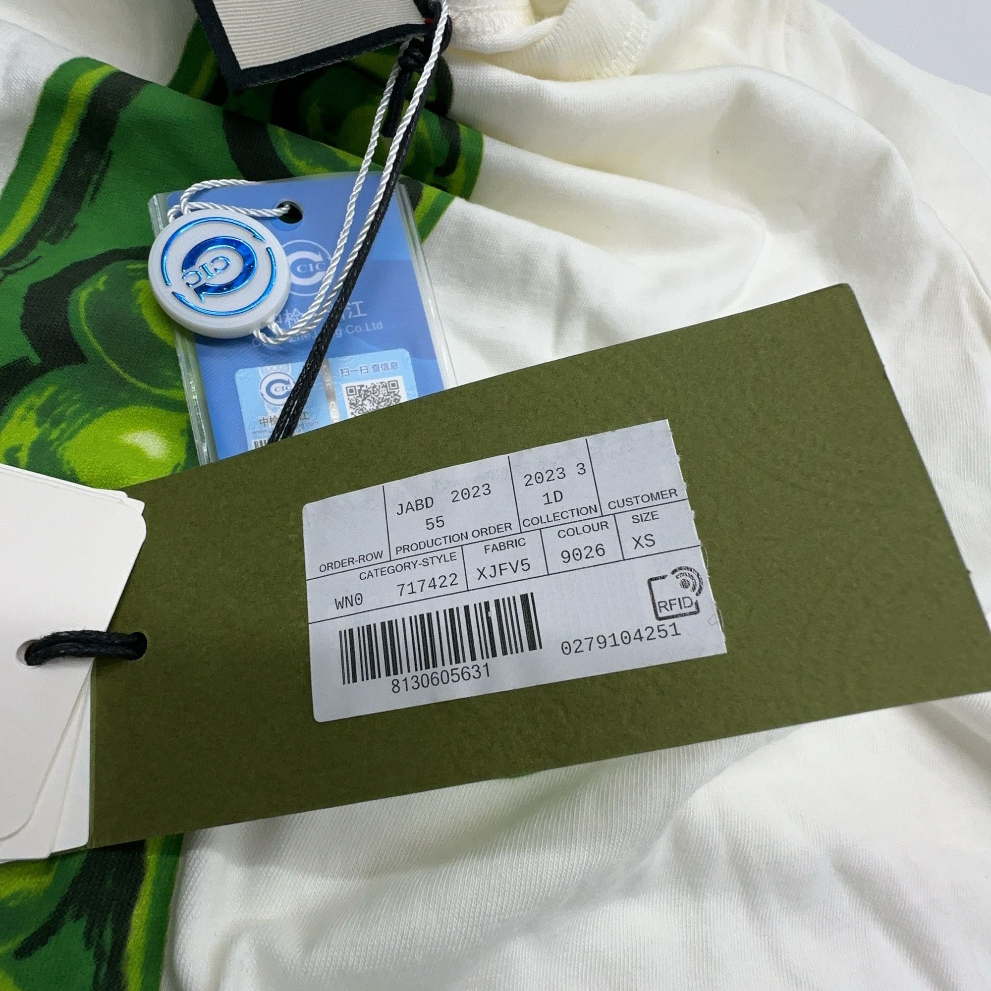 Gucci Gucci Ken Scott Pea Print T-Shirt Size XS Size XS / US 0-2 / IT 36-38 - 7 Thumbnail