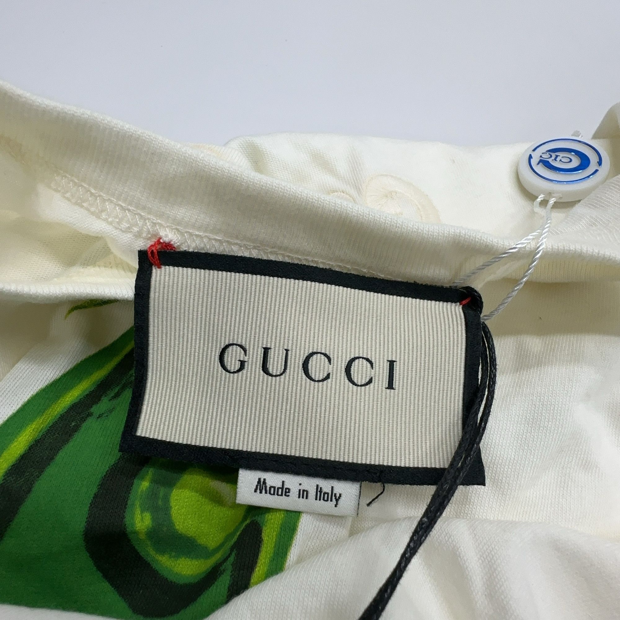 Gucci Gucci Ken Scott Pea Print T-Shirt Size XS Size XS / US 0-2 / IT 36-38 - 5 Thumbnail