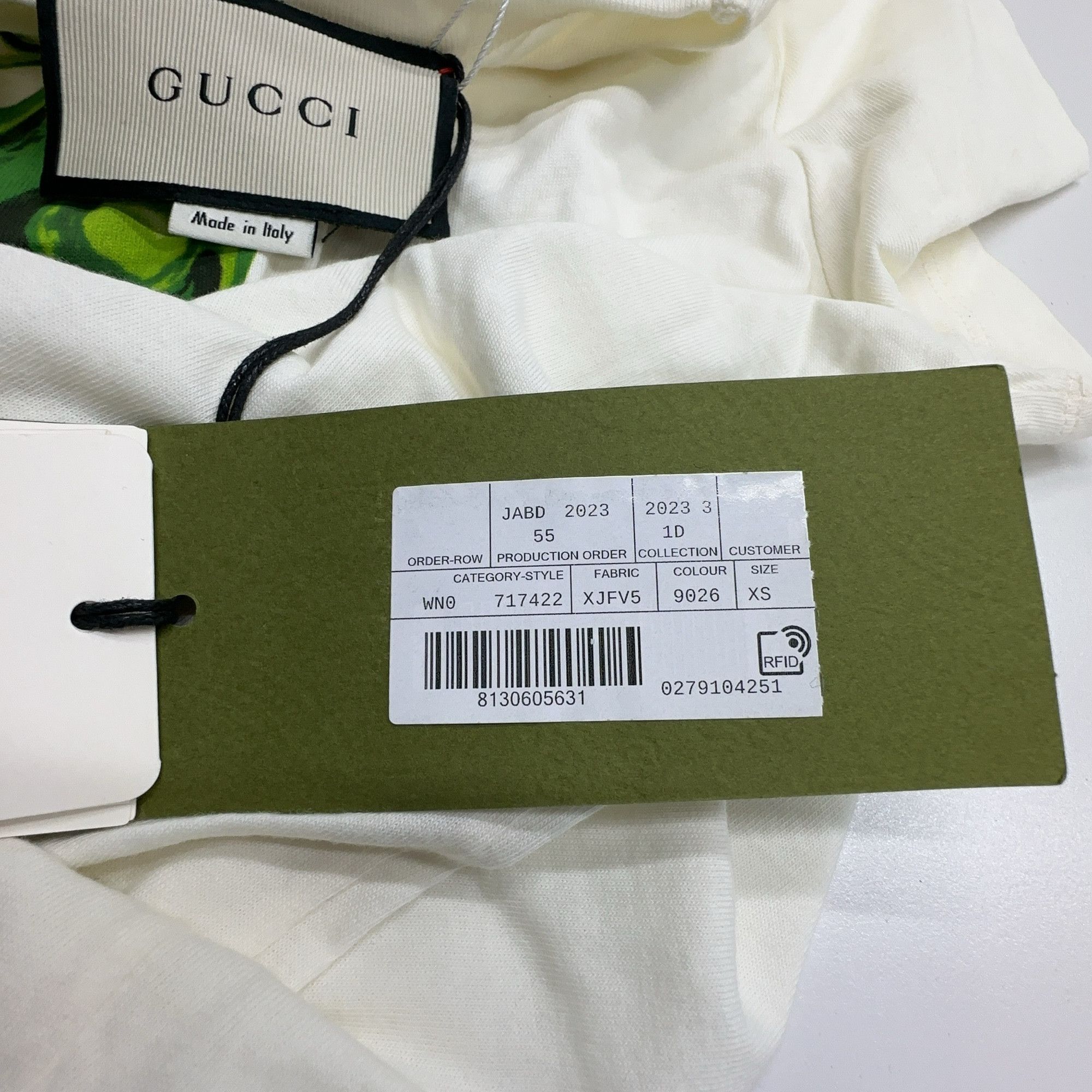 Gucci Gucci Ken Scott Pea Print T-Shirt Size XS Size XS / US 0-2 / IT 36-38 - 6 Thumbnail