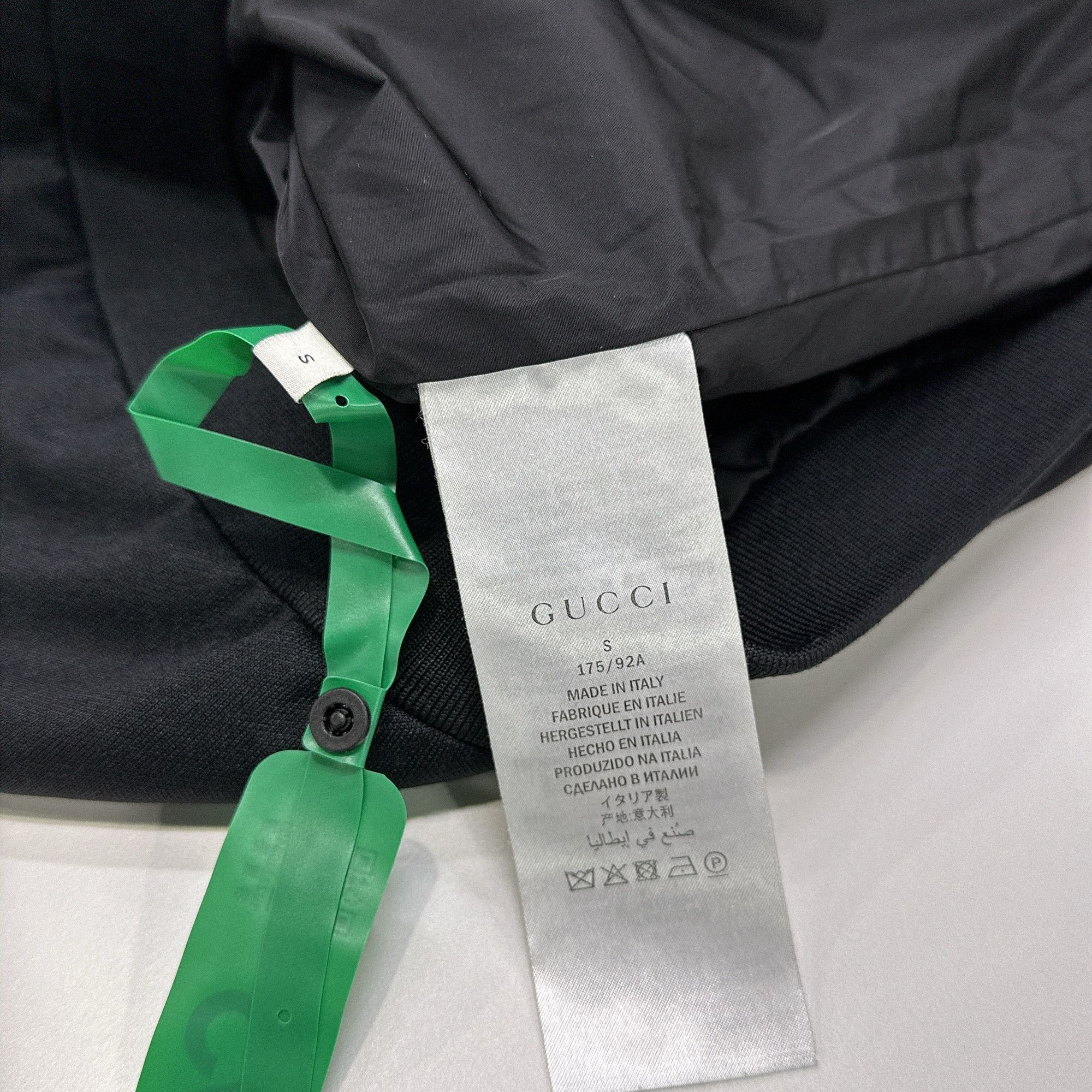 Gucci Gucci GG Logo Sleeve Track Jacket Black Size M Size US M / EU 48-50 / 2 - 5 Thumbnail