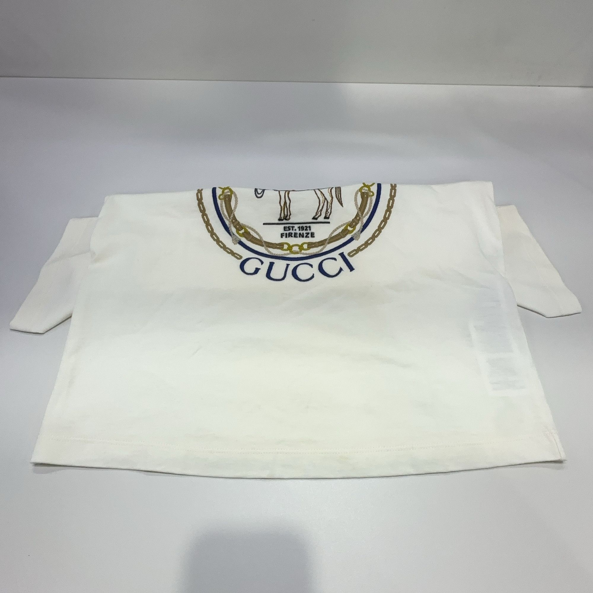 Gucci Gucci Equestrian Embroidery T-Shirt Size M Size M / US 6-8 / IT 42-44 - 6 Thumbnail