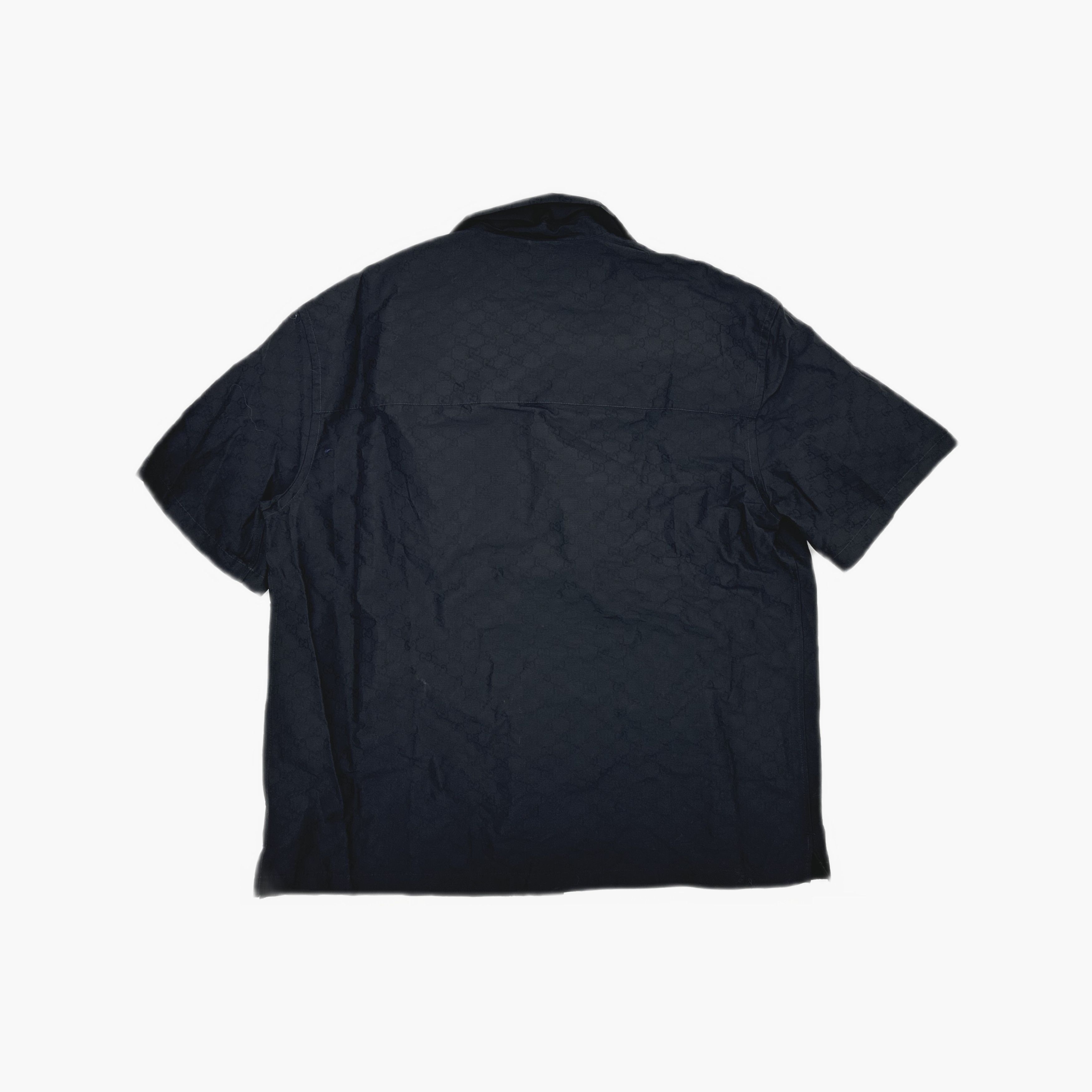 Gucci Gucci GG Monogram Short Sleeve Shirt Size 52 Size US L / EU 52-54 / 3 - 2 Thumbnail