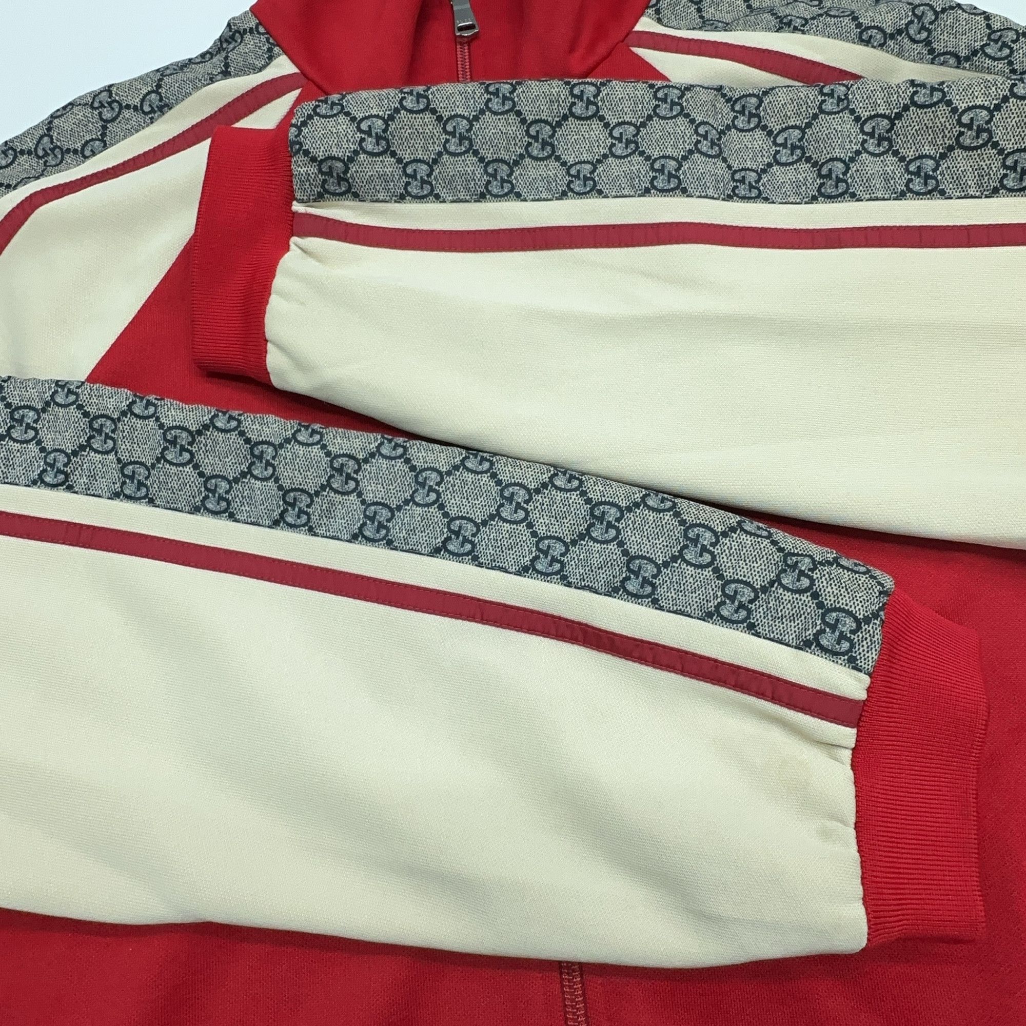Gucci Gucci Monogram Sleeve Track Jacket Size S Size US S / EU 44-46 / 1 - 8 Thumbnail