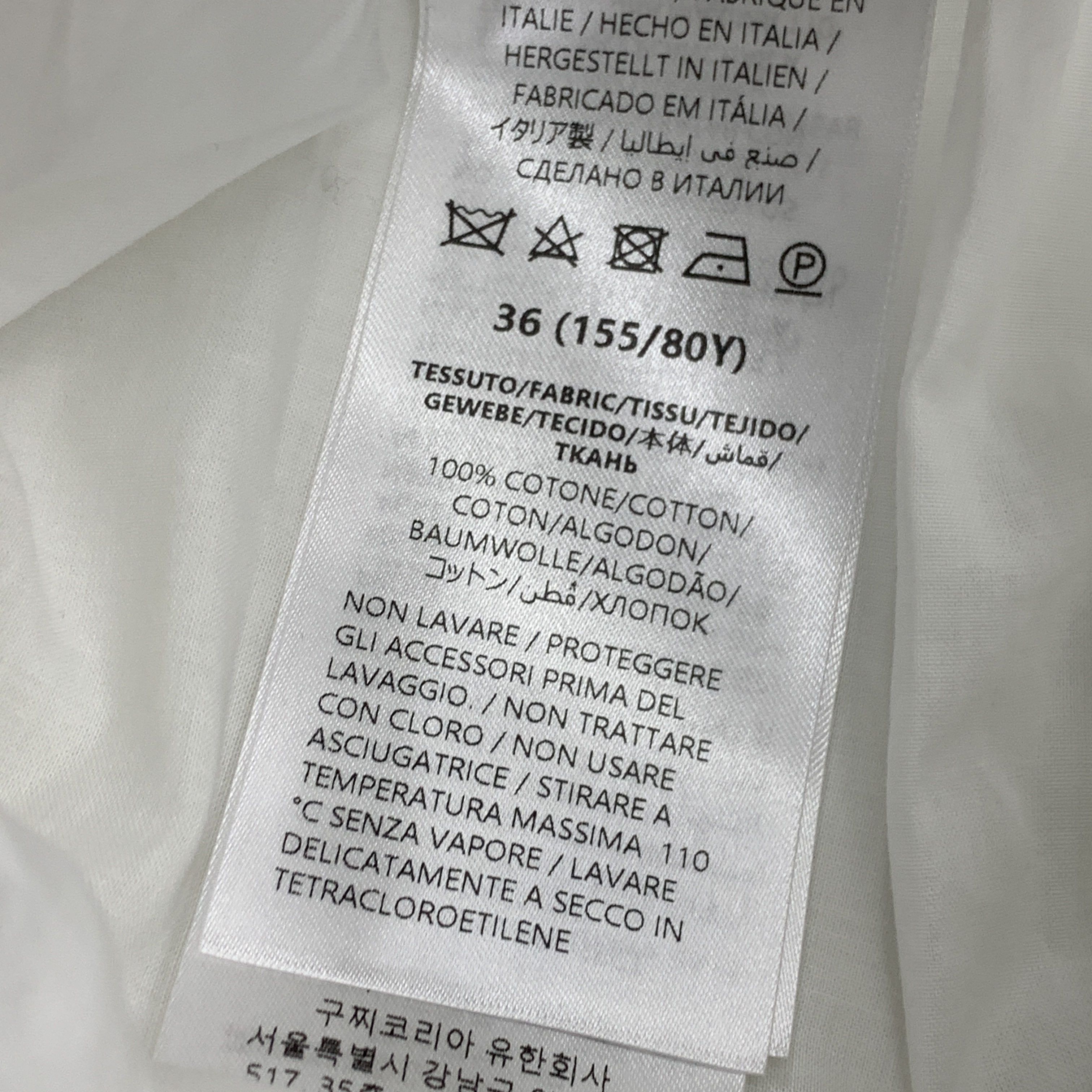 Gucci Gucci V-Neck Cotton Blouse Size 36 Size XS / US 0-2 / IT 36-38 - 4 Thumbnail