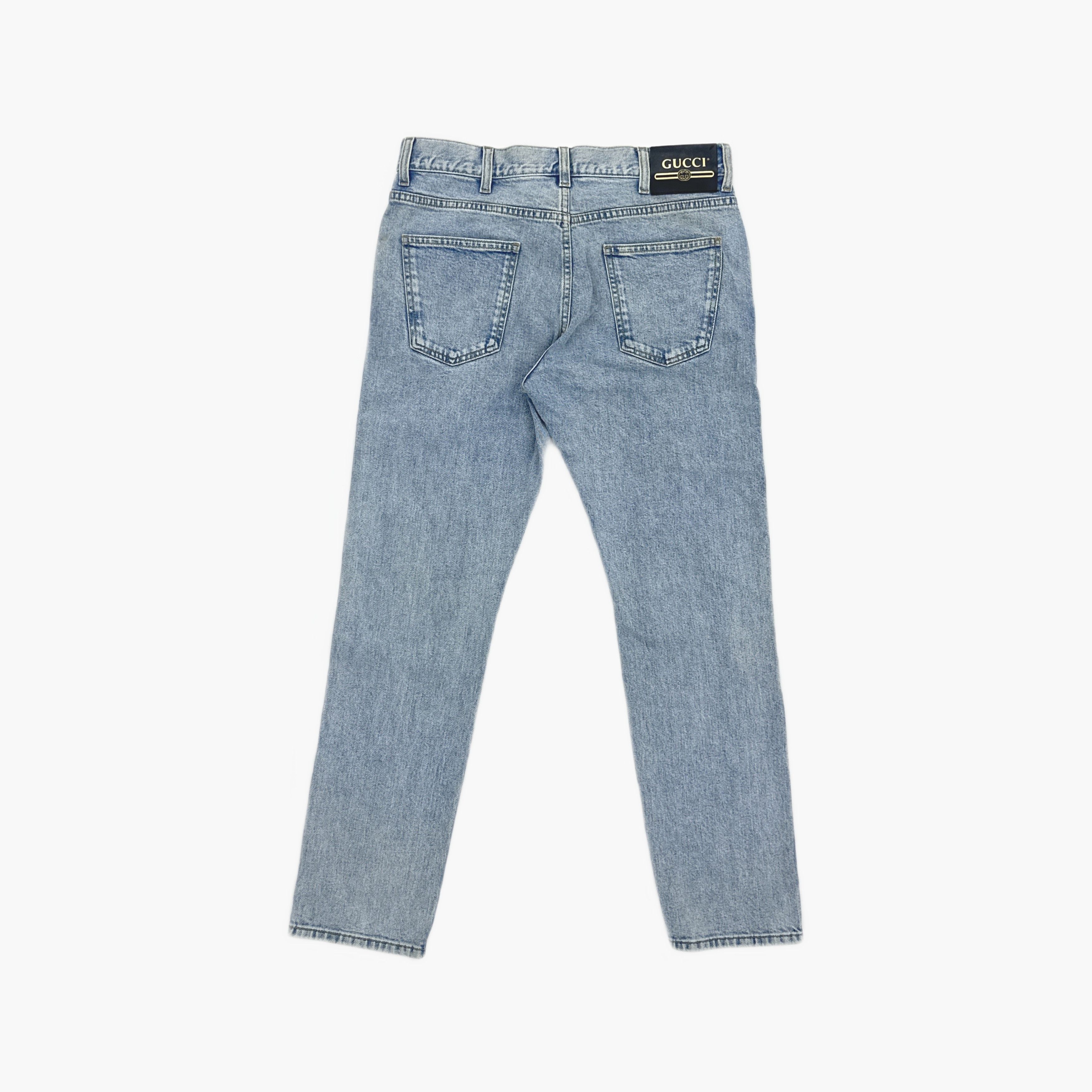 Gucci Gucci Washed Denim Jeans Size 31 Size US 31 - 2 Thumbnail