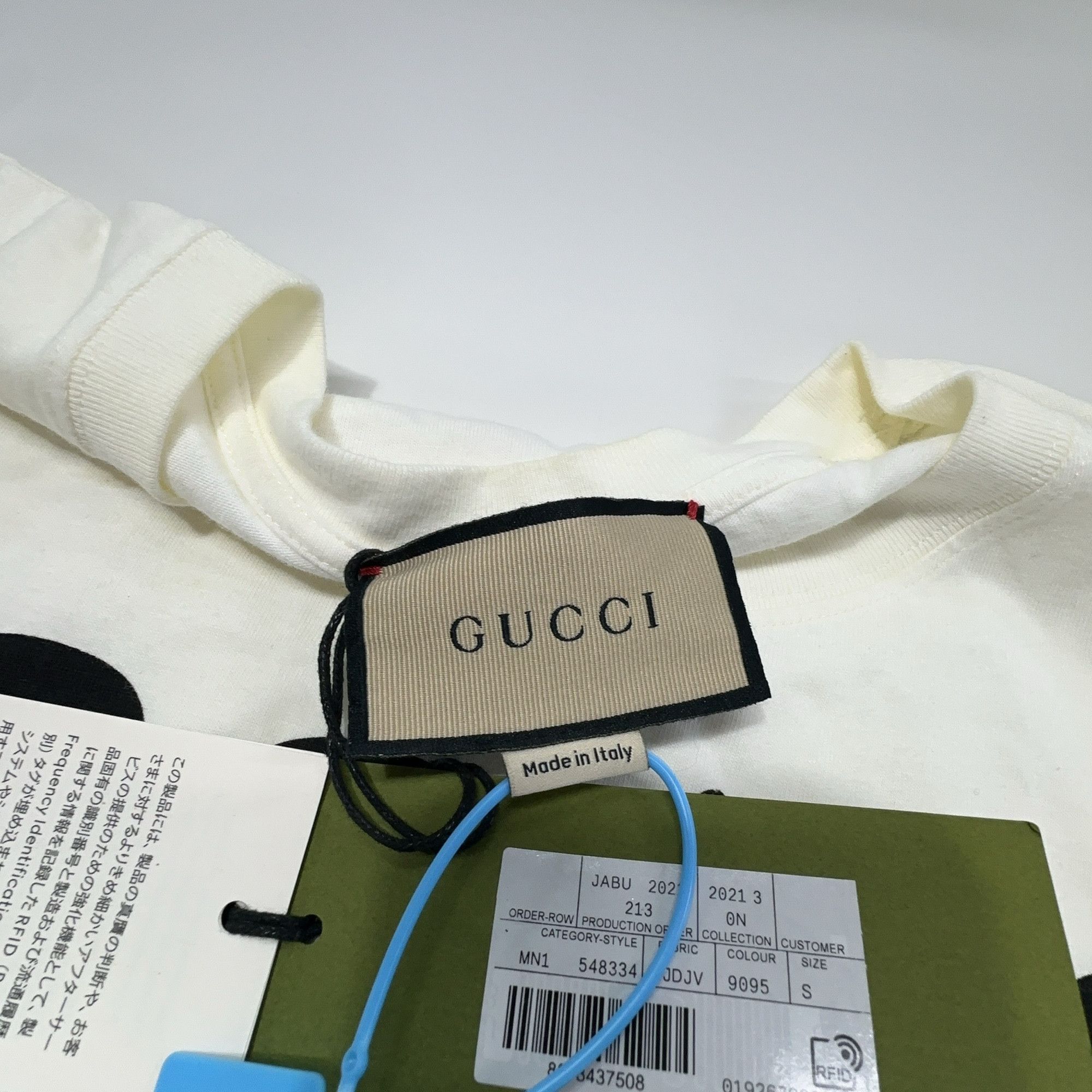 Gucci Gucci ICCUG Print T-Shirt Size S Size US S / EU 44-46 / 1 - 5 Thumbnail