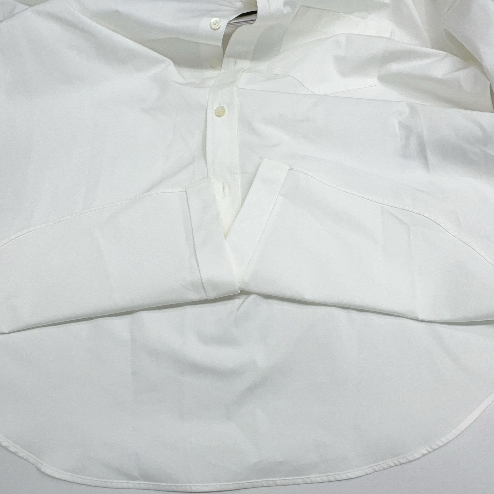 Gucci Gucci White Cotton Button Up Shirt Size 48 Size US M / EU 48-50 / 2 - 9 Thumbnail