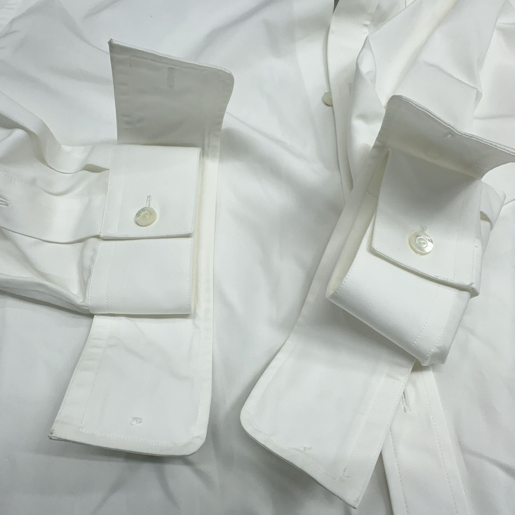 Gucci Gucci White Cotton Button Up Shirt Size 48 Size US M / EU 48-50 / 2 - 8 Thumbnail