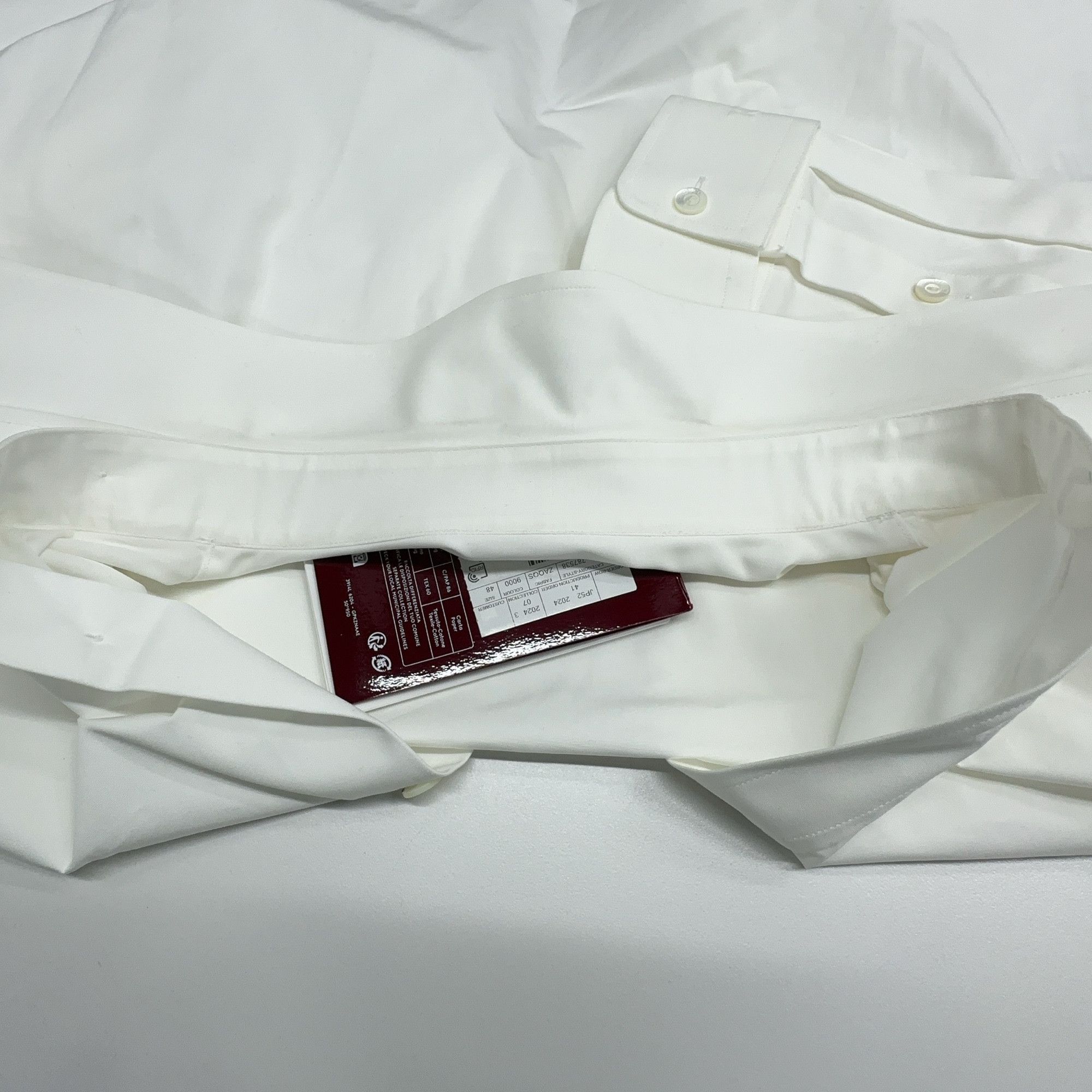 Gucci Gucci White Cotton Button Up Shirt Size 48 Size US M / EU 48-50 / 2 - 7 Thumbnail