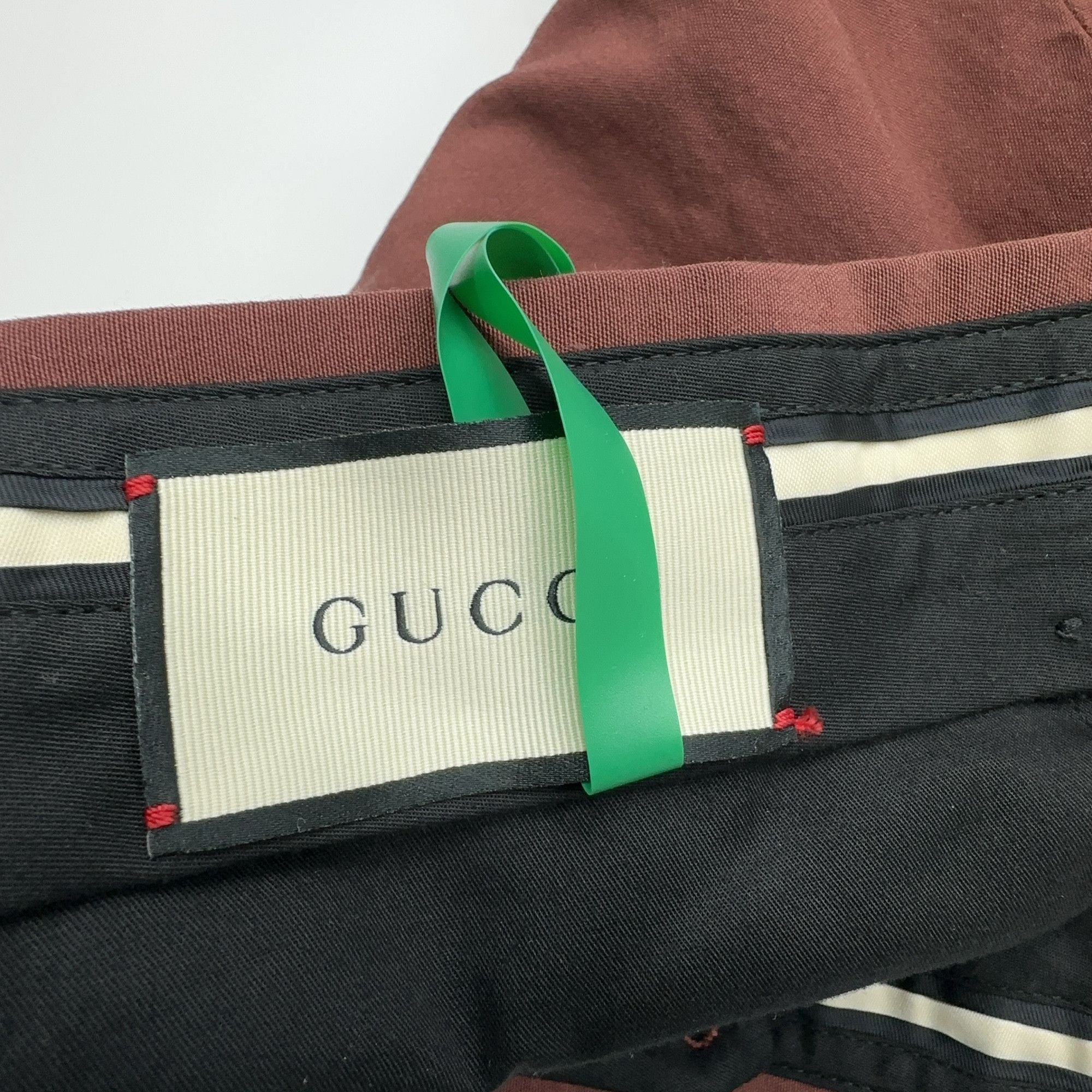 Gucci Gucci Brown Wool Casual Pants Size 34 Size US 34 / EU 50 - 4 Thumbnail