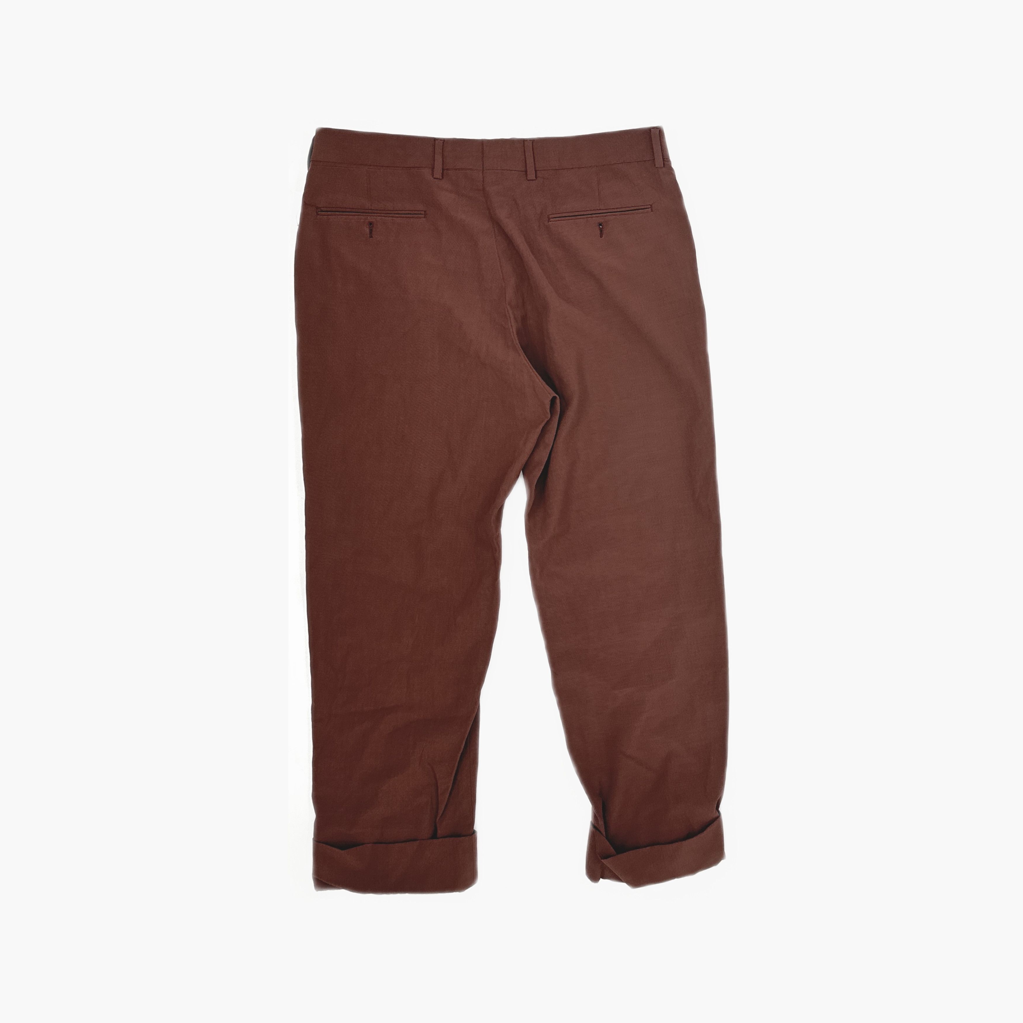 Gucci Gucci Brown Wool Casual Pants Size 34 Size US 34 / EU 50 - 2 Thumbnail