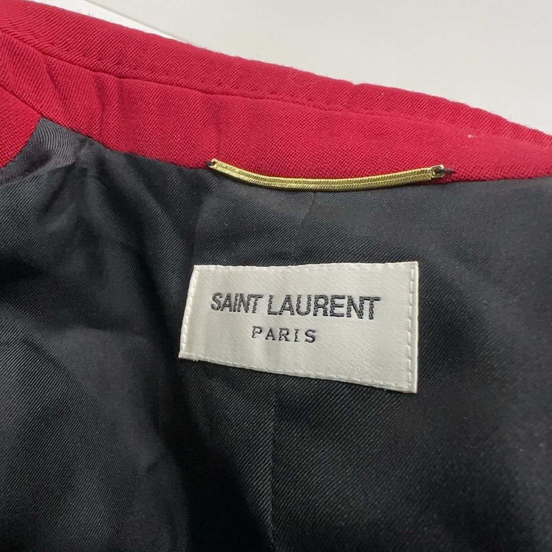 Saint Laurent Paris Saint Laurent Double-Breasted Blazer F34 Size XS / US 0-2 / IT 36-38 - 4 Thumbnail