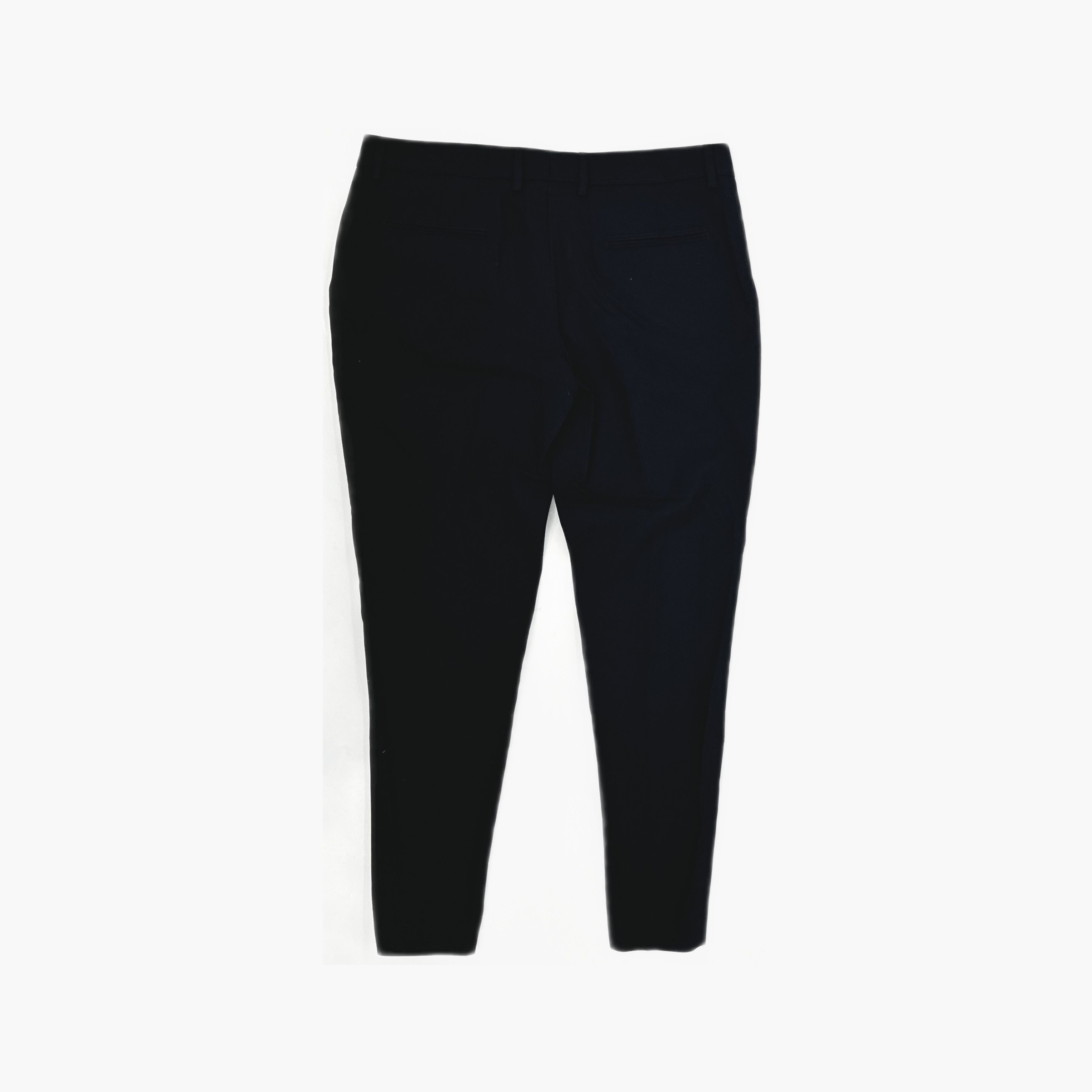 Saint Laurent Paris Saint Laurent Black Uniform Trousers Size US 26 / EU 42 Size US 26 / EU 42 - 2 Thumbnail