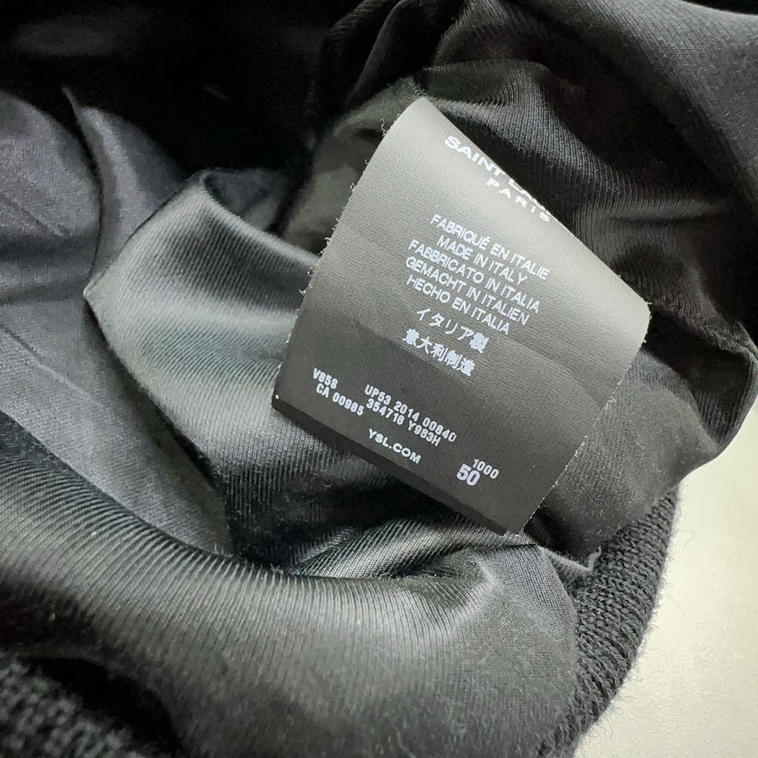 Saint Laurent Paris Saint Laurent Striped Varsity Jacket Size 50 Size US M / EU 48-50 / 2 - 3 Thumbnail