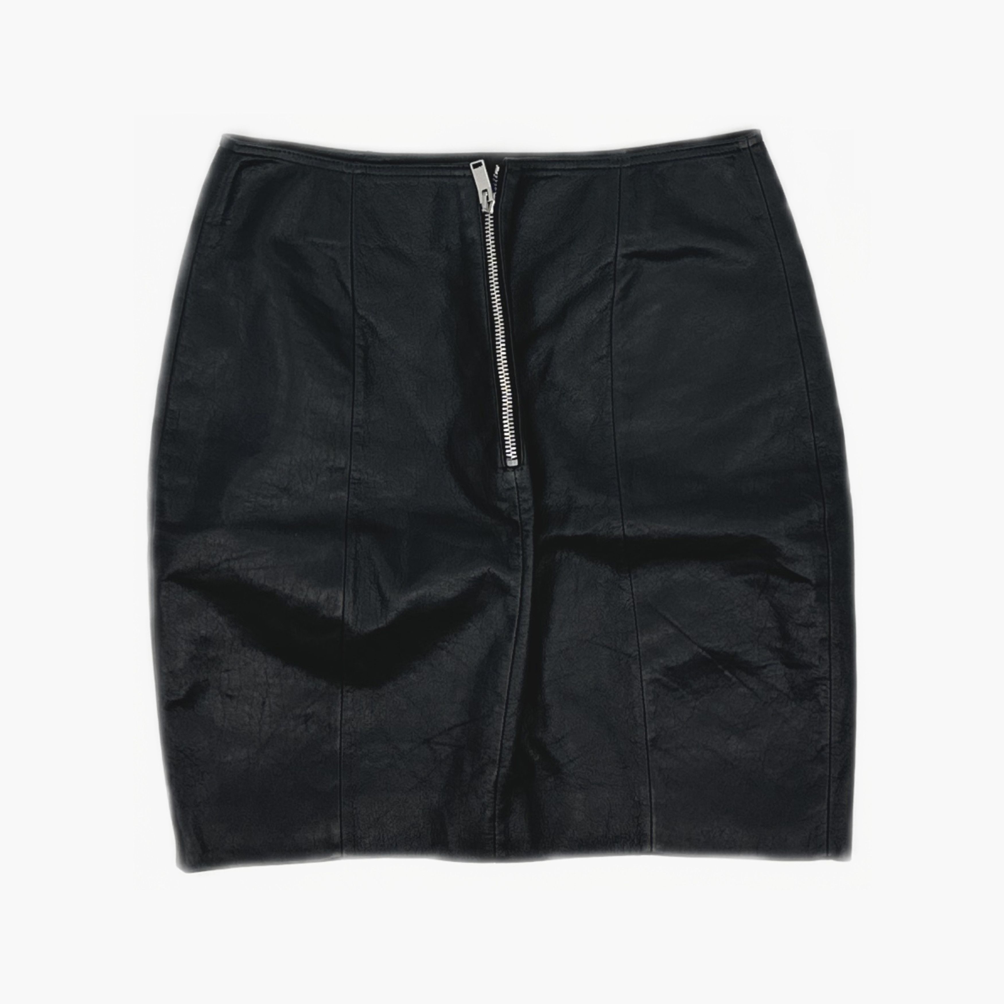 Saint Laurent Paris Saint Laurent Studded Leather Skirt Size 38 Size 27" / US 4 / IT 40 - 2 Thumbnail