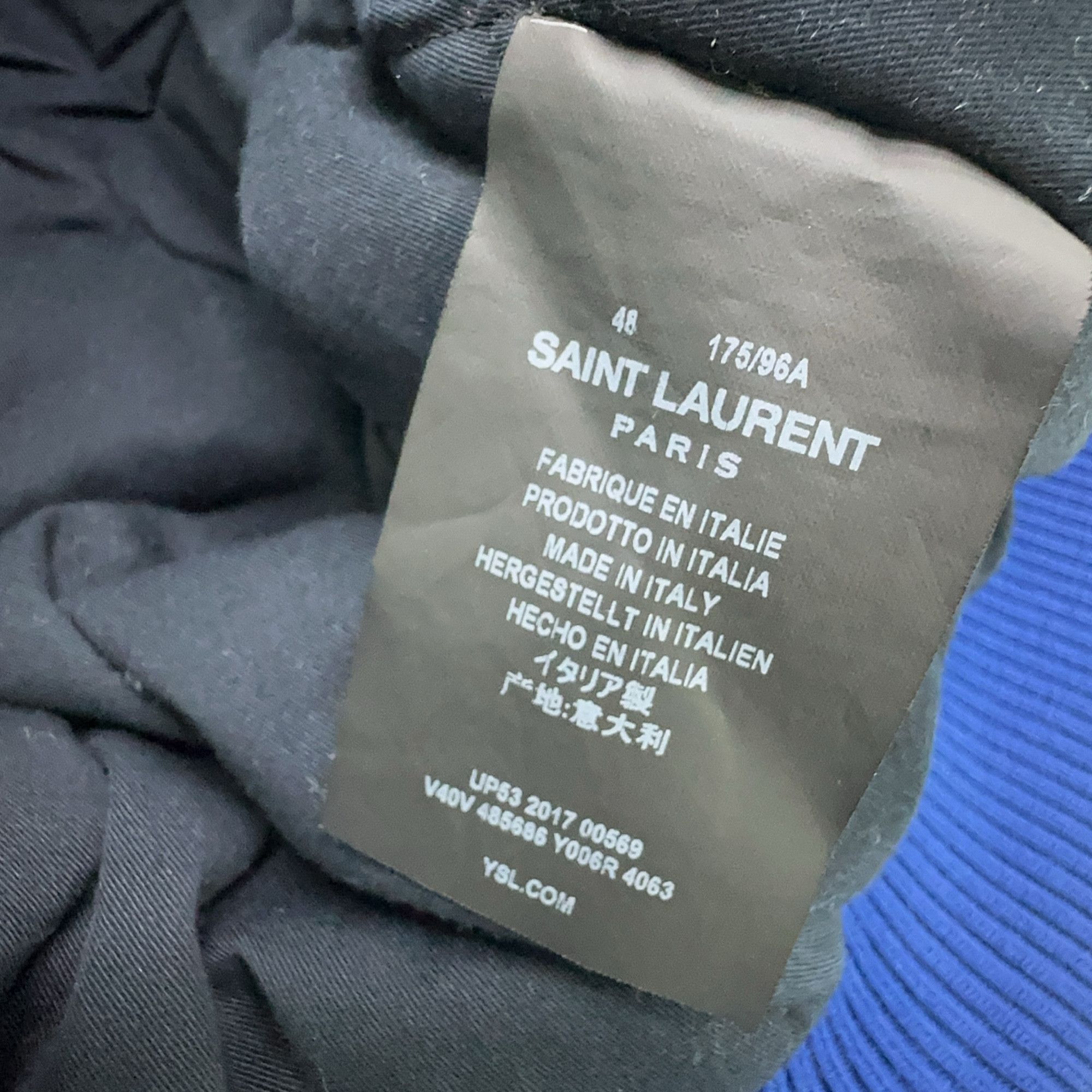 Saint Laurent Paris Saint Laurent Je T'aime Corduroy Teddy Jacket Size 48 Size US M / EU 48-50 / 2 - 3 Thumbnail