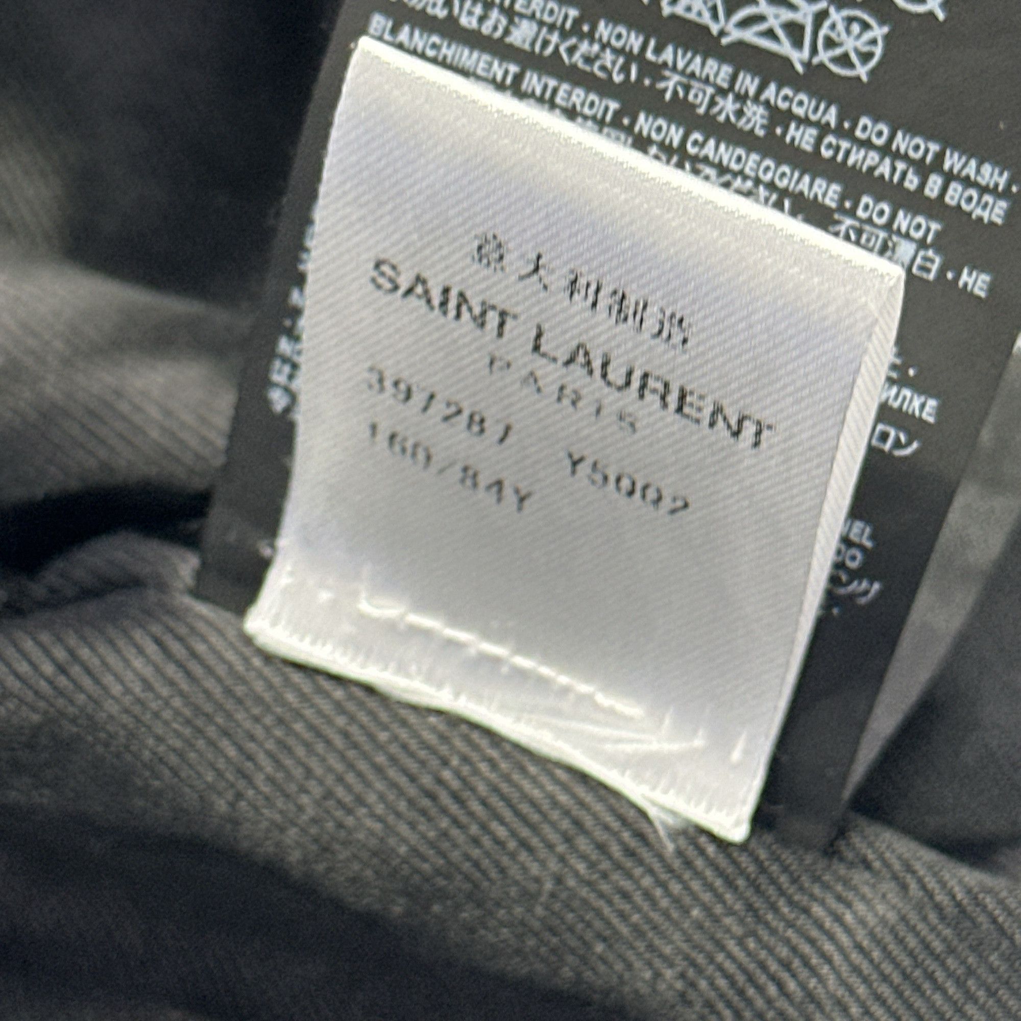 Saint Laurent Paris Saint Laurent Blue Leather Jacket F36 Size XS / US 0-2 / IT 36-38 - 6 Thumbnail