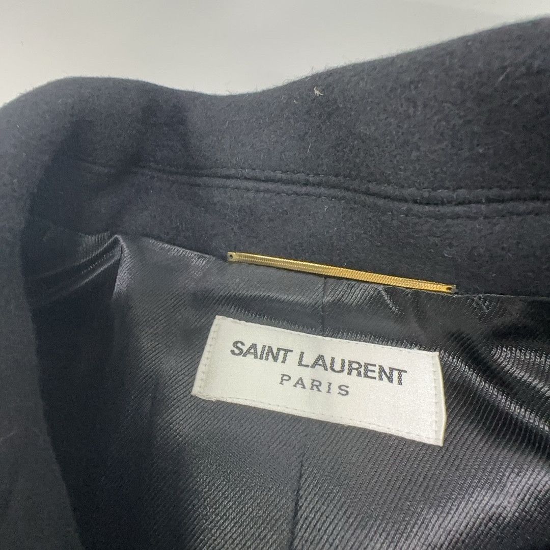 Saint Laurent Paris Saint Laurent Wool Peacoat Size 38 Size S / US 4 / IT 40 - 3 Thumbnail