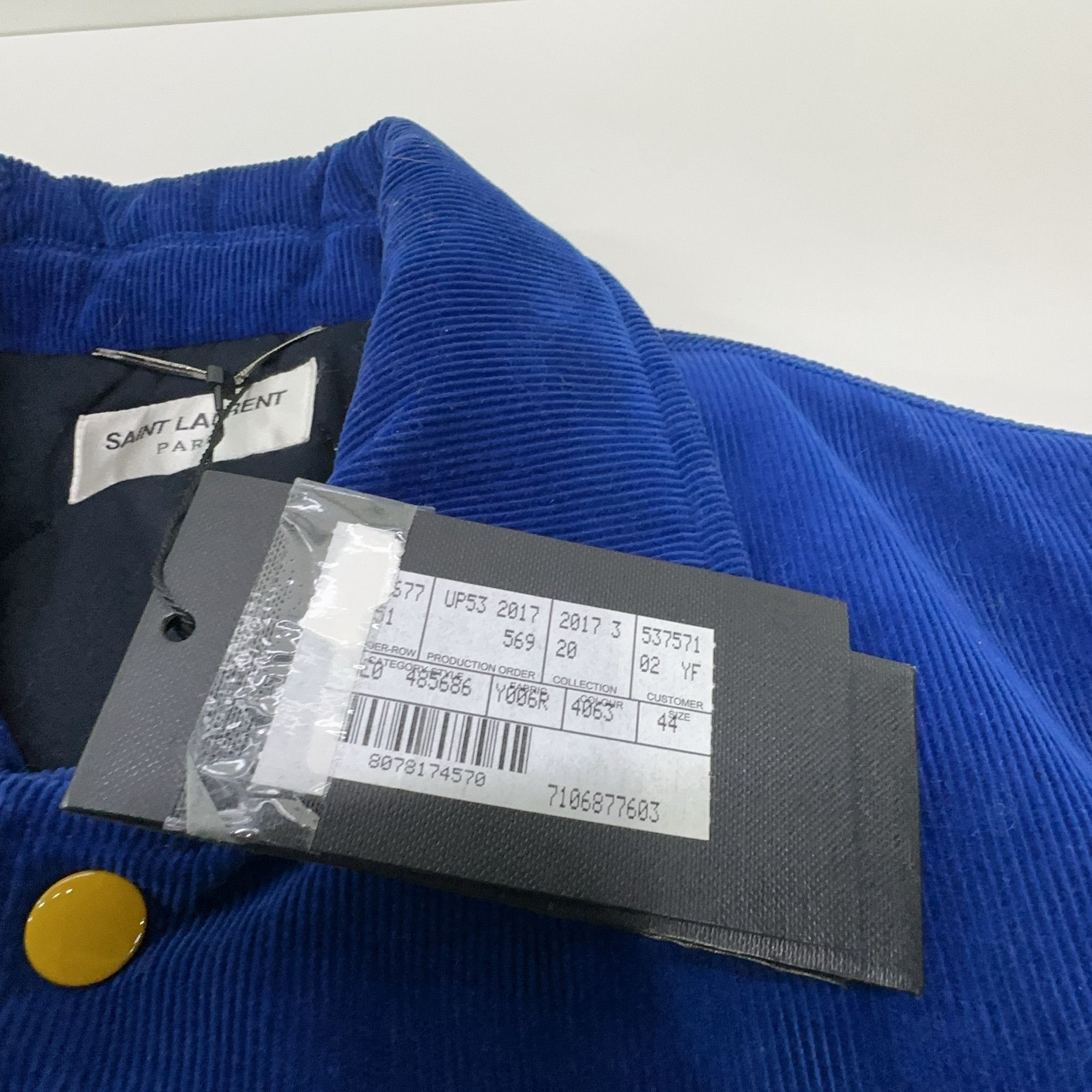 Saint Laurent Paris Saint Laurent Je t'aime Bomber Jacket US S Size US S / EU 44-46 / 1 - 4 Thumbnail