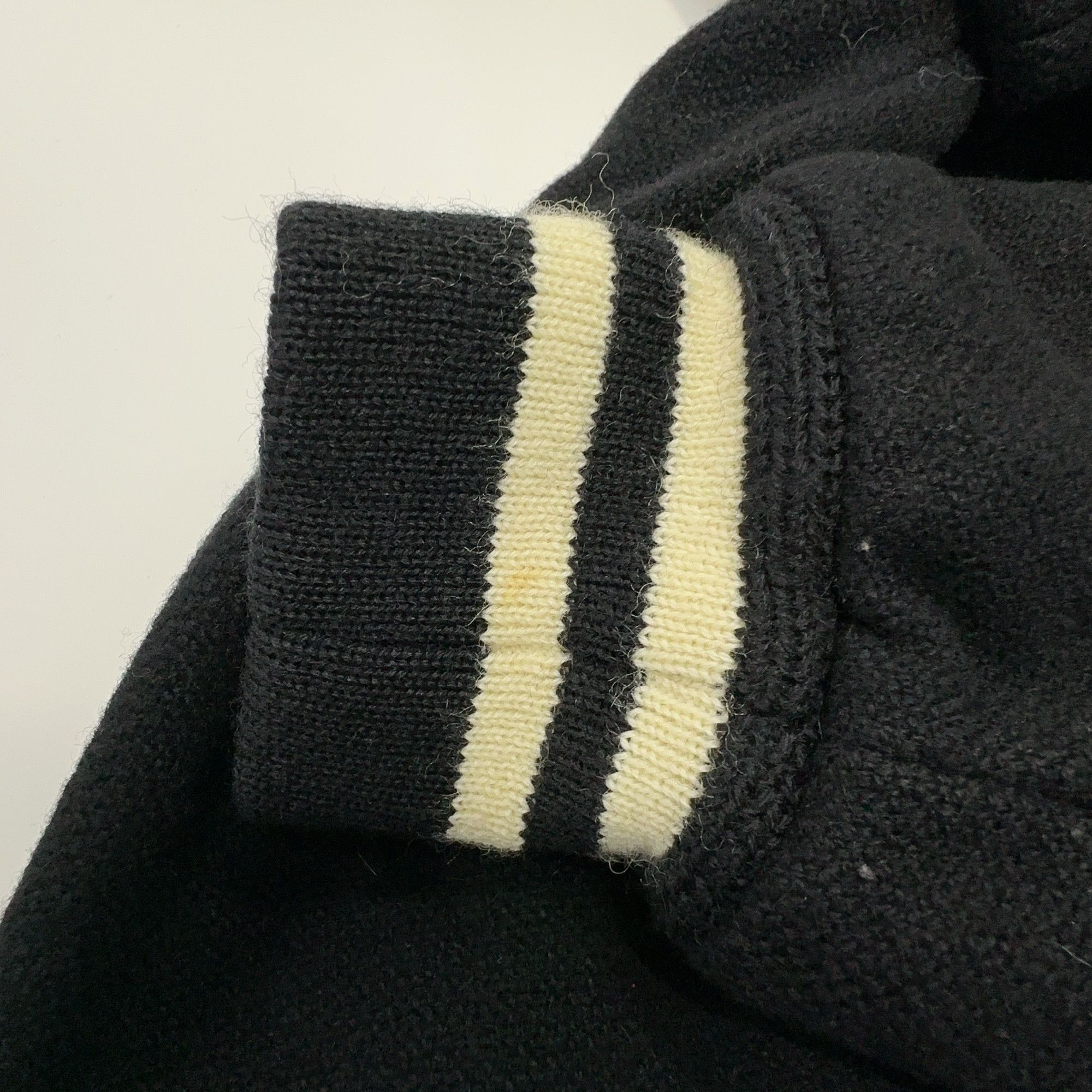 Saint Laurent Paris Saint Laurent Contrast Striped Bomber Jacket Size M Size US M / EU 48-50 / 2 - 12 Thumbnail