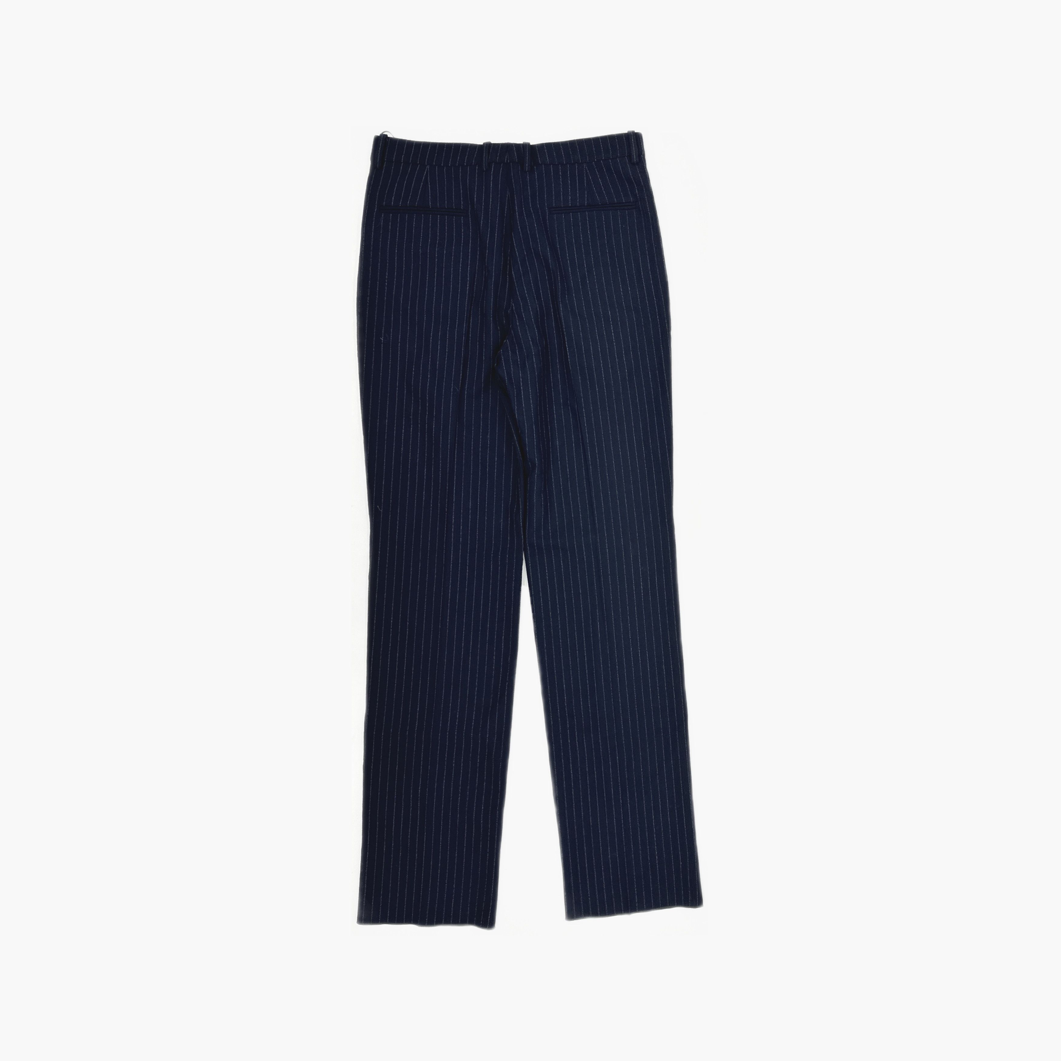 Saint Laurent Paris Saint Laurent Pinstripe Trousers Size 32 Size US 32 / EU 48 - 2 Thumbnail