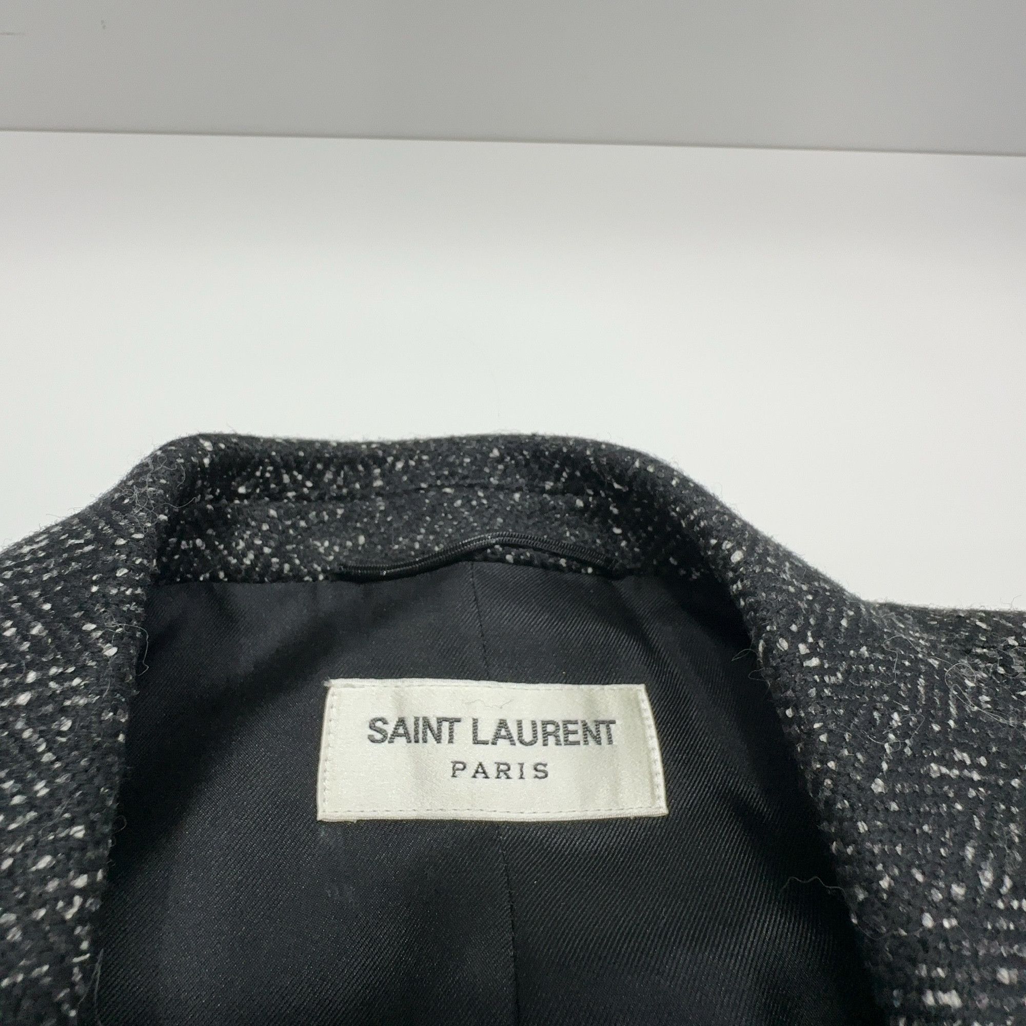 Saint Laurent Paris Saint Laurent Tweed Elbow Patch Blazer Size 40 Size M / US 6-8 / IT 42-44 - 3 Thumbnail