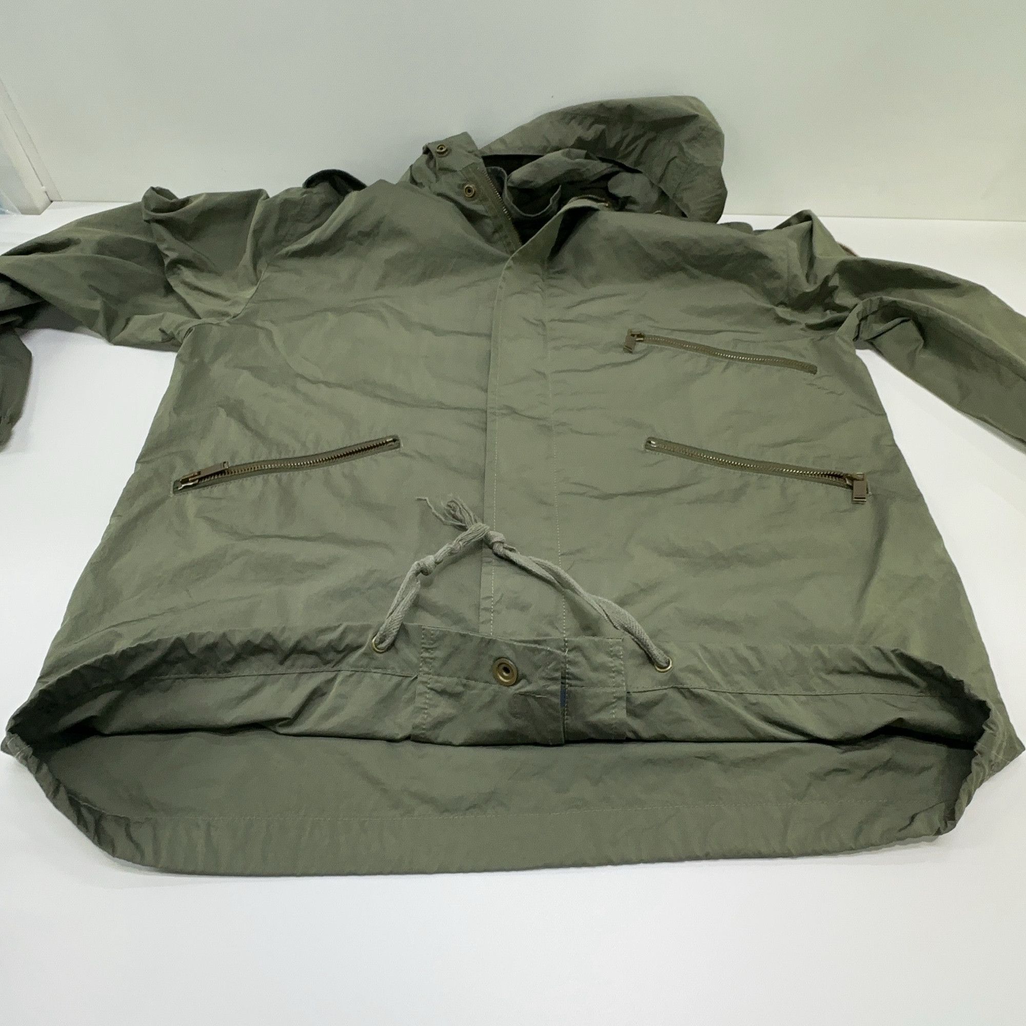 Saint Laurent Paris Saint Laurent Green Hooded Light Jacket Size 46 Size US S / EU 44-46 / 1 - 6 Thumbnail
