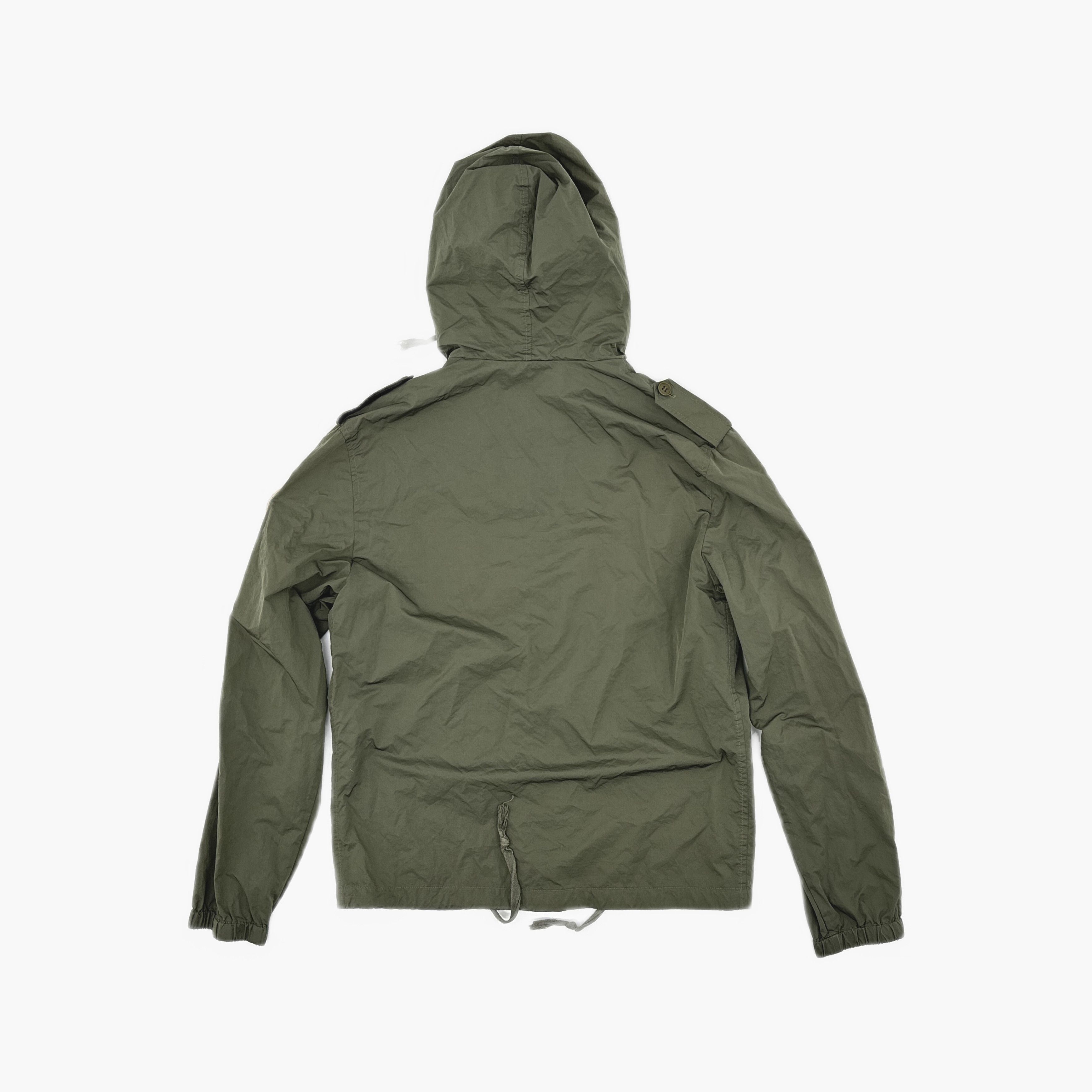 Saint Laurent Paris Saint Laurent Green Hooded Light Jacket Size 46 Size US S / EU 44-46 / 1 - 2 Thumbnail