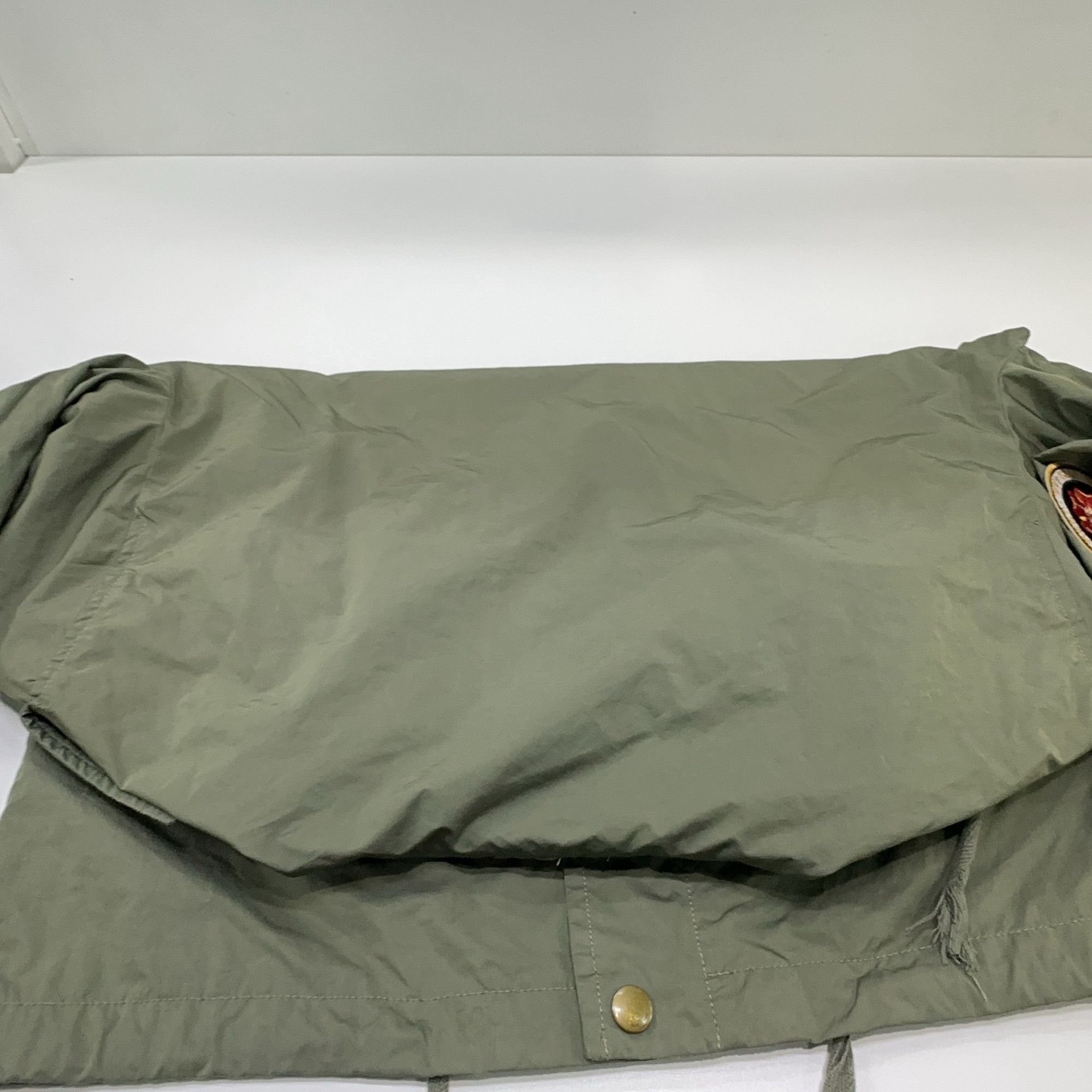 Saint Laurent Paris Saint Laurent Green Hooded Light Jacket Size 46 Size US S / EU 44-46 / 1 - 13 Thumbnail