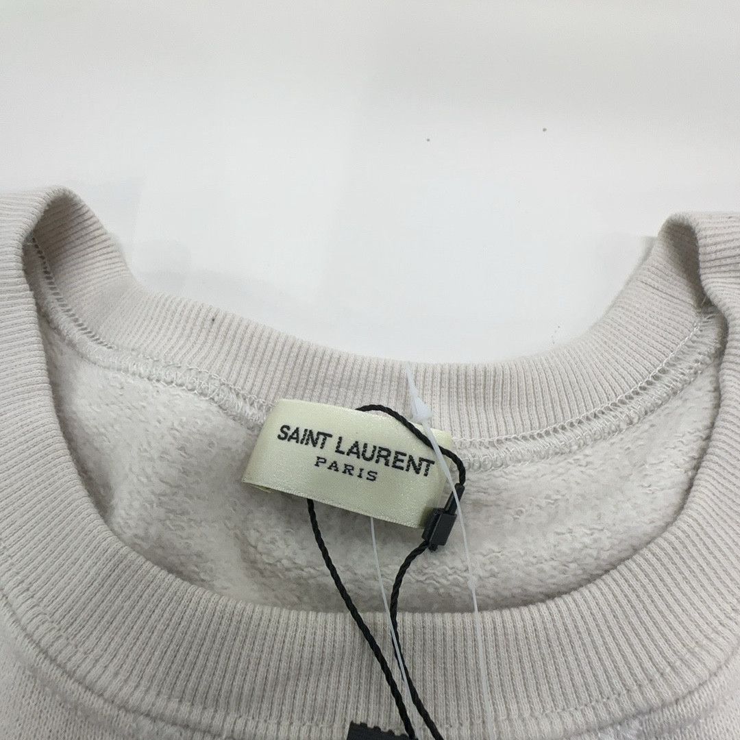 Saint Laurent Paris Saint Laurent YSL Logo Sweatshirt Size L Size US L / EU 52-54 / 3 - 3 Thumbnail