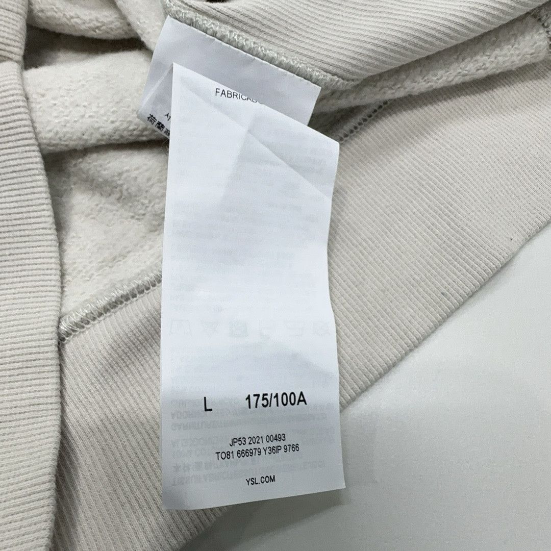 Saint Laurent Paris Saint Laurent YSL Logo Sweatshirt Size L Size US L / EU 52-54 / 3 - 5 Thumbnail