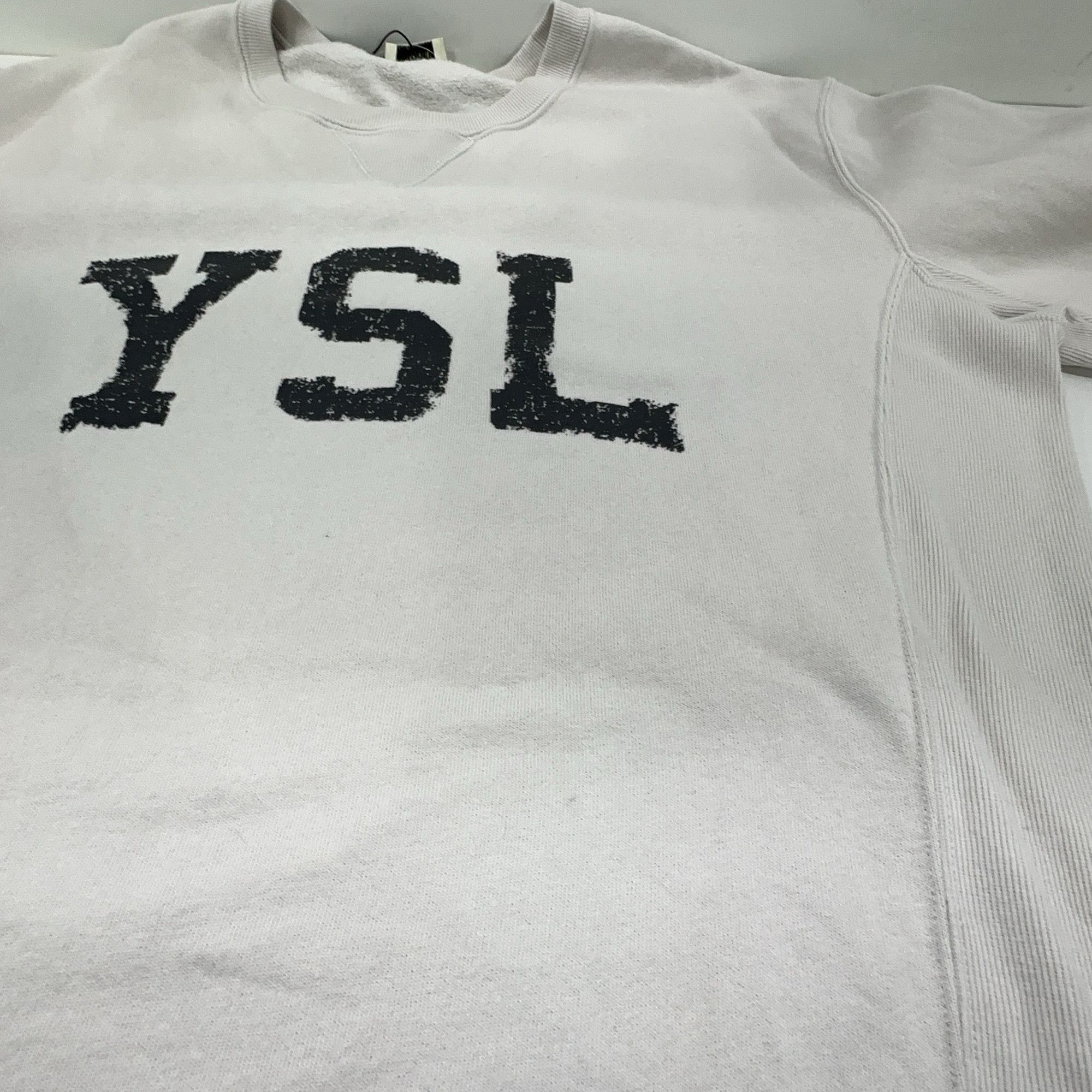 Saint Laurent Paris Saint Laurent YSL Logo Sweatshirt Size L Size US L / EU 52-54 / 3 - 9 Thumbnail