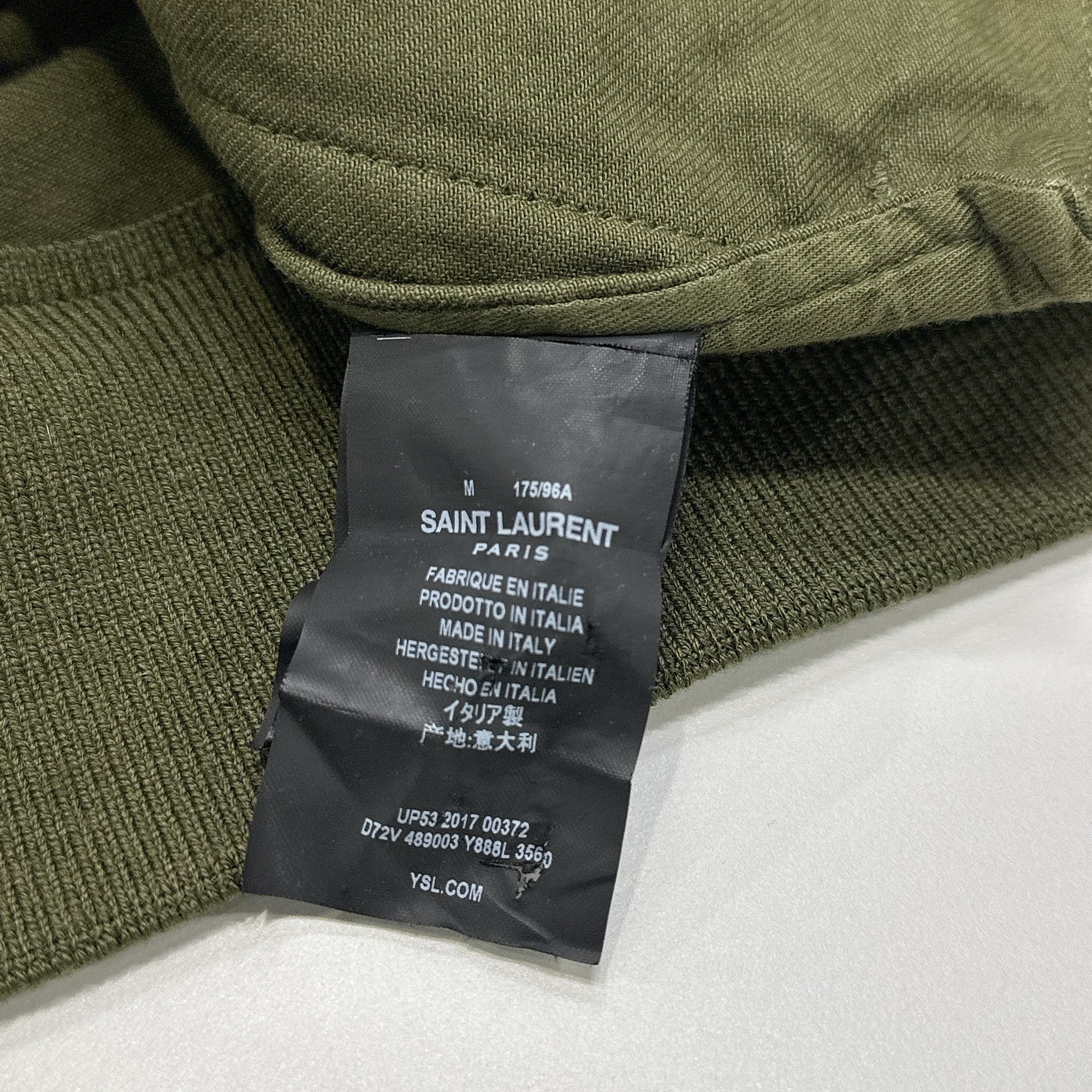 Saint Laurent Paris Saint Laurent Patch Bomber Jacket Size M Size US M / EU 48-50 / 2 - 4 Thumbnail