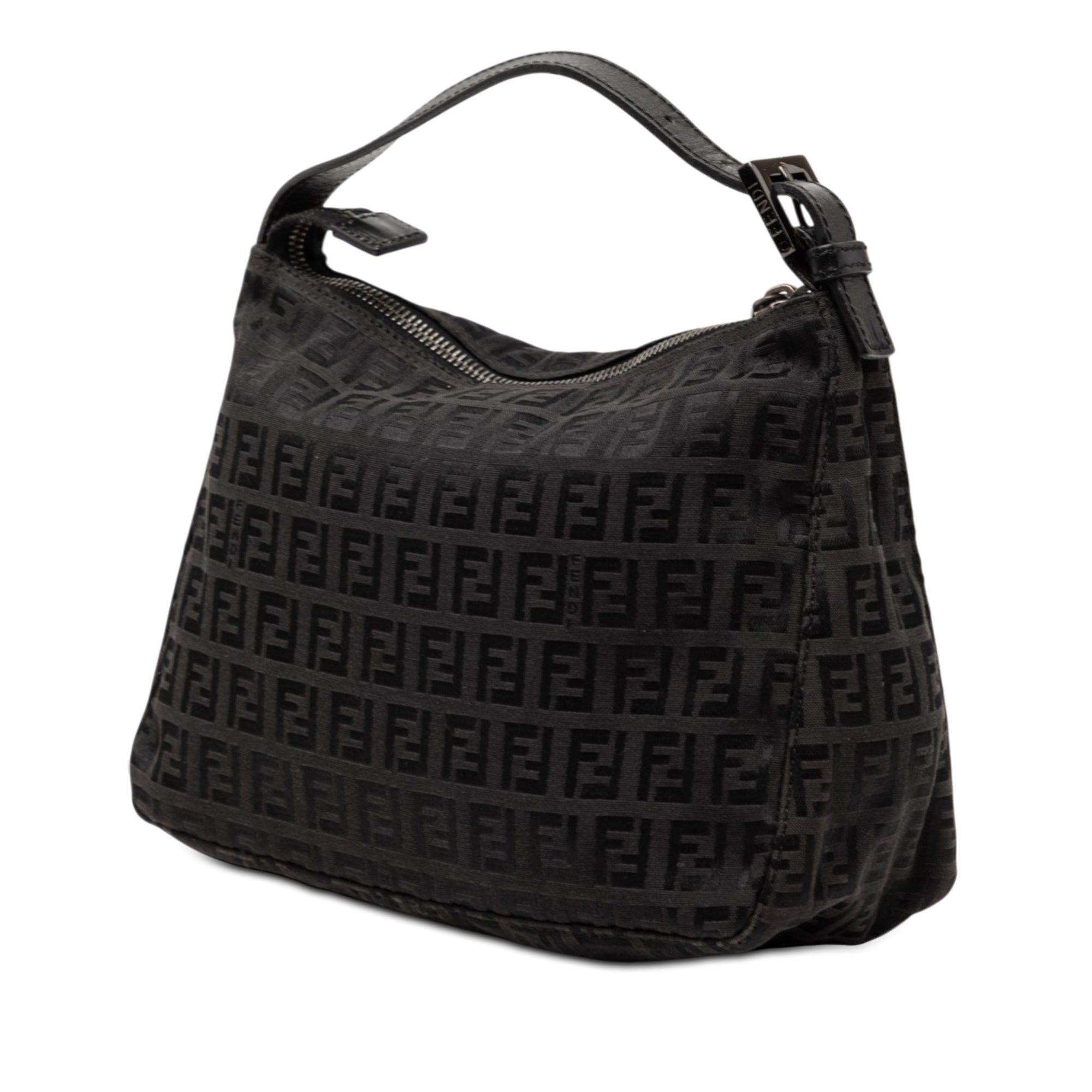 Fendi Zucchino Canvas Handbag Size ONE SIZE - 2 Thumbnail