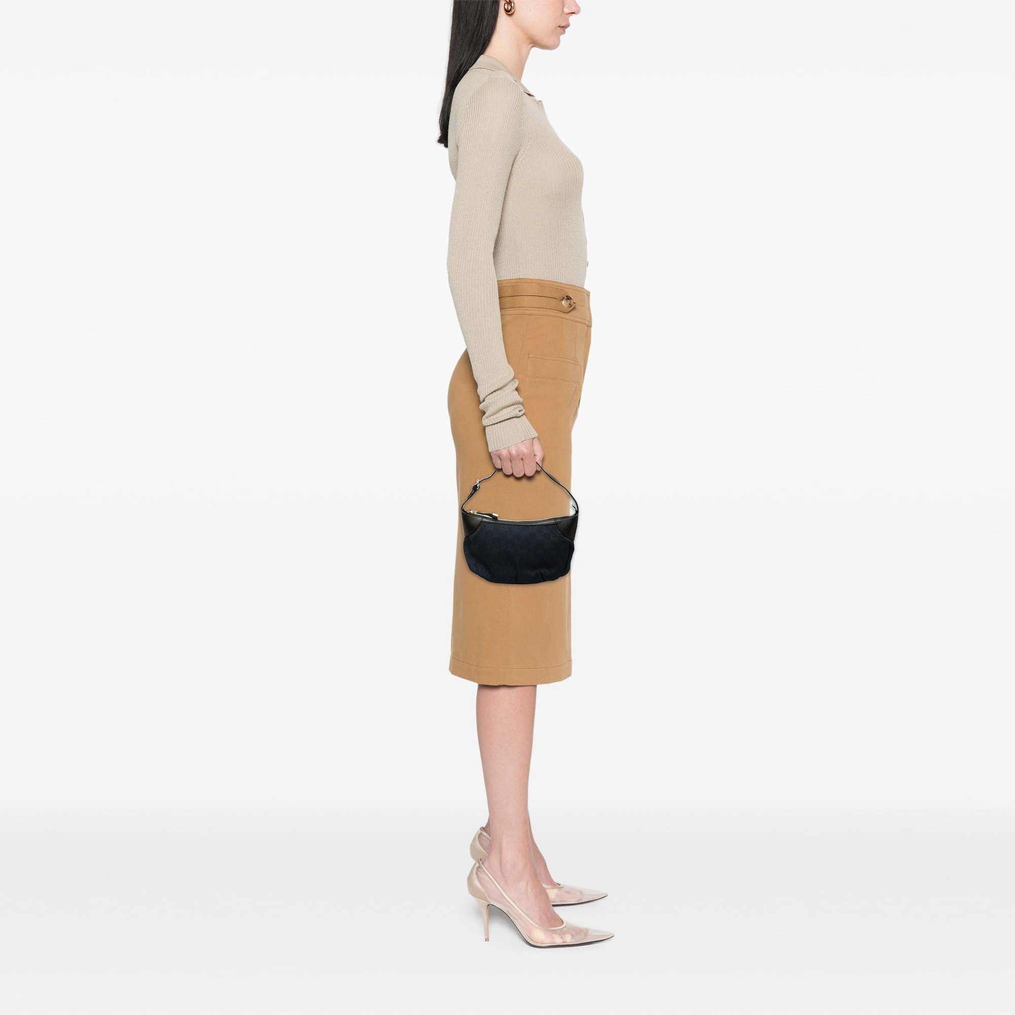 Gucci GG Canvas Web Handbag Size ONE SIZE - 7 Thumbnail
