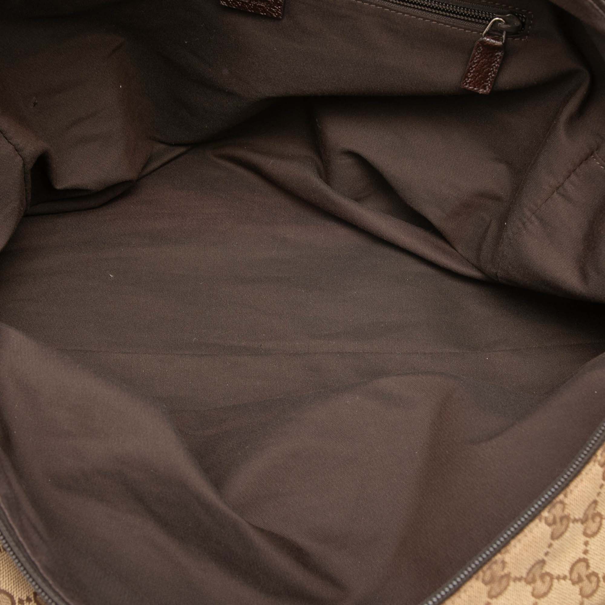 Gucci GG Canvas Web Duffle Bag Size ONE SIZE - 4 Thumbnail