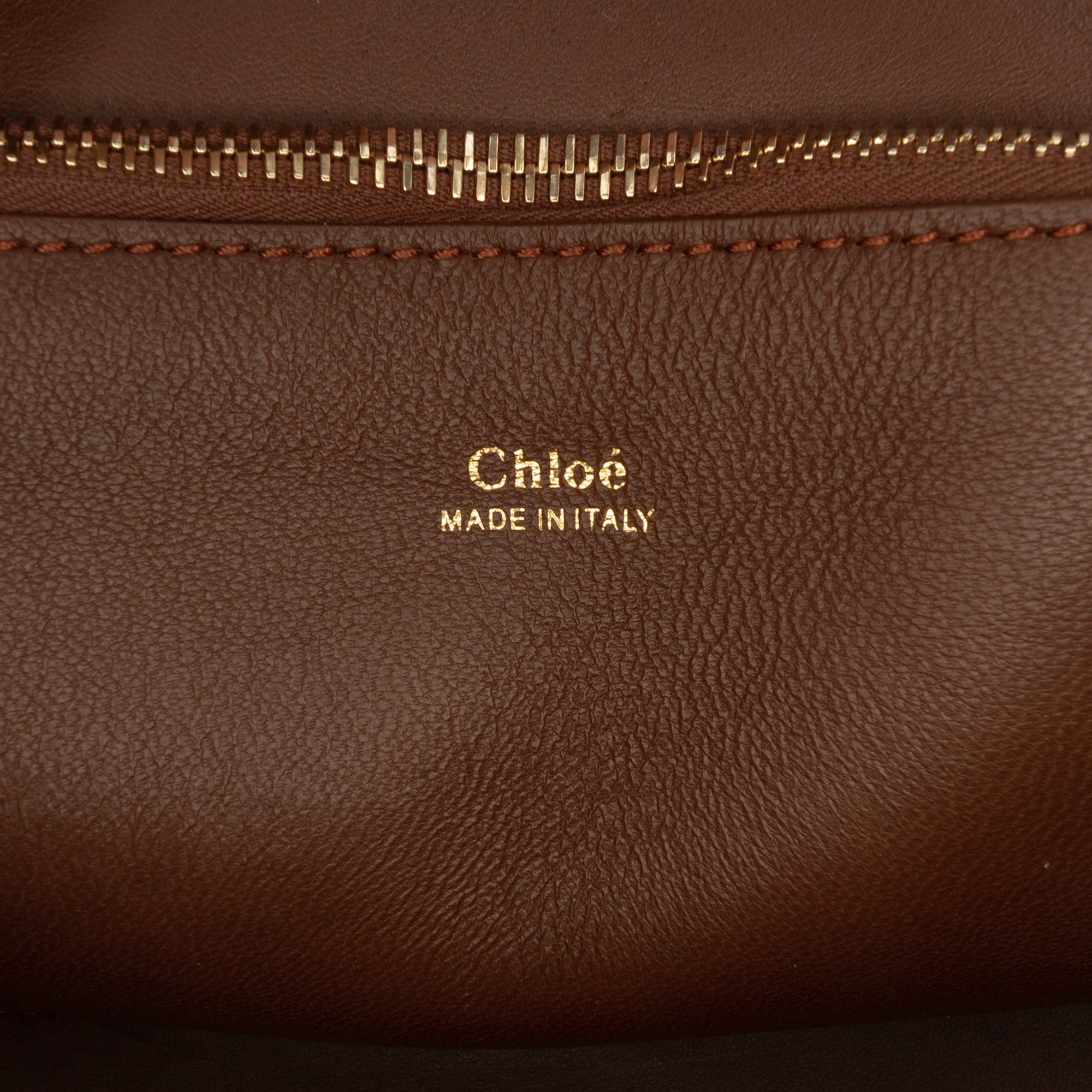 Chloe Medium Zipped Edith Satchel Size ONE SIZE - 5 Thumbnail