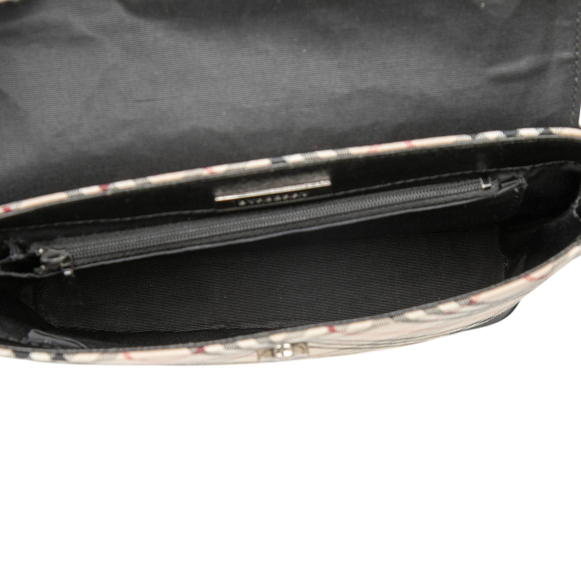 Burberry Nova Check Canvas Crossbody Size ONE SIZE - 4 Thumbnail
