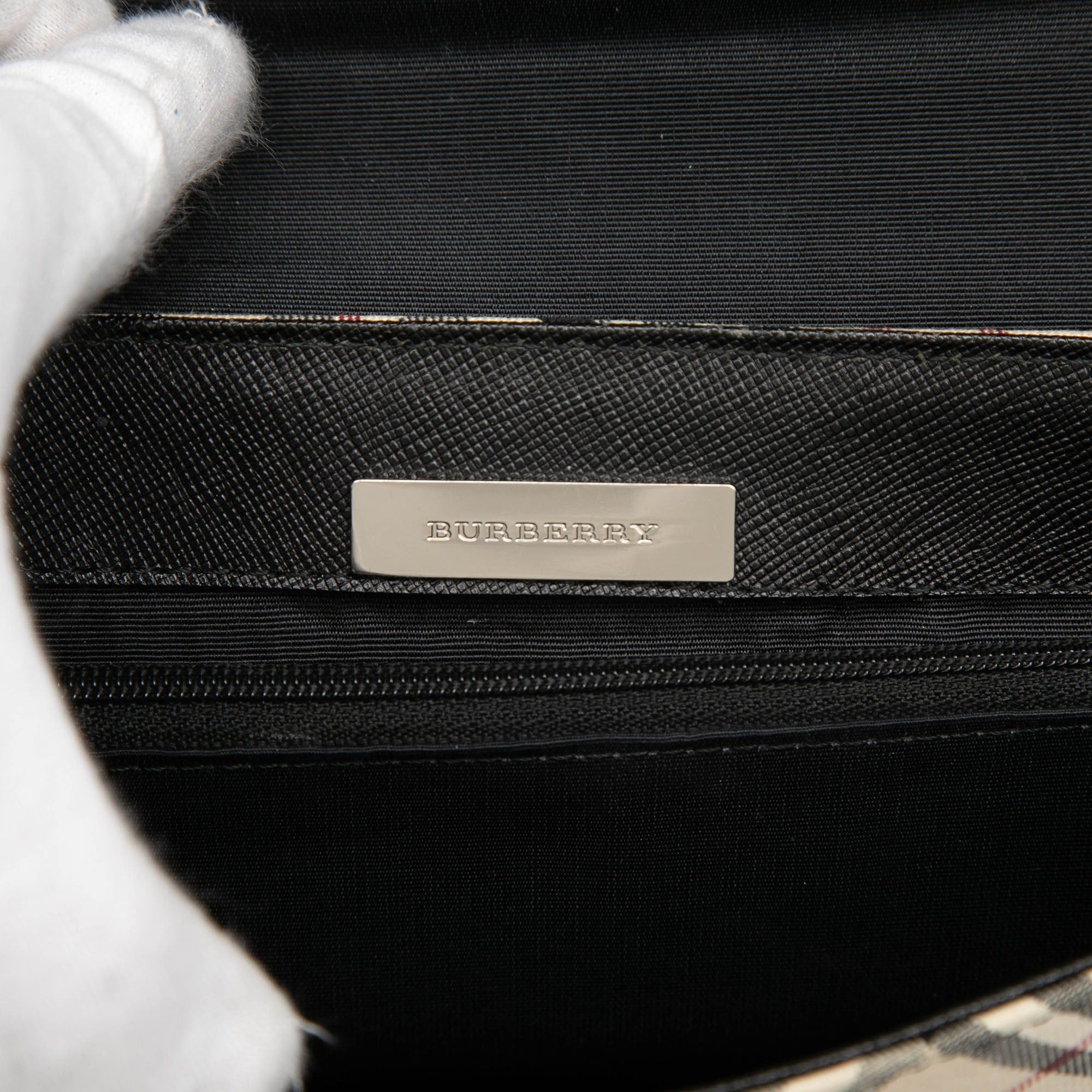 Burberry Nova Check Canvas Crossbody Size ONE SIZE - 5 Thumbnail