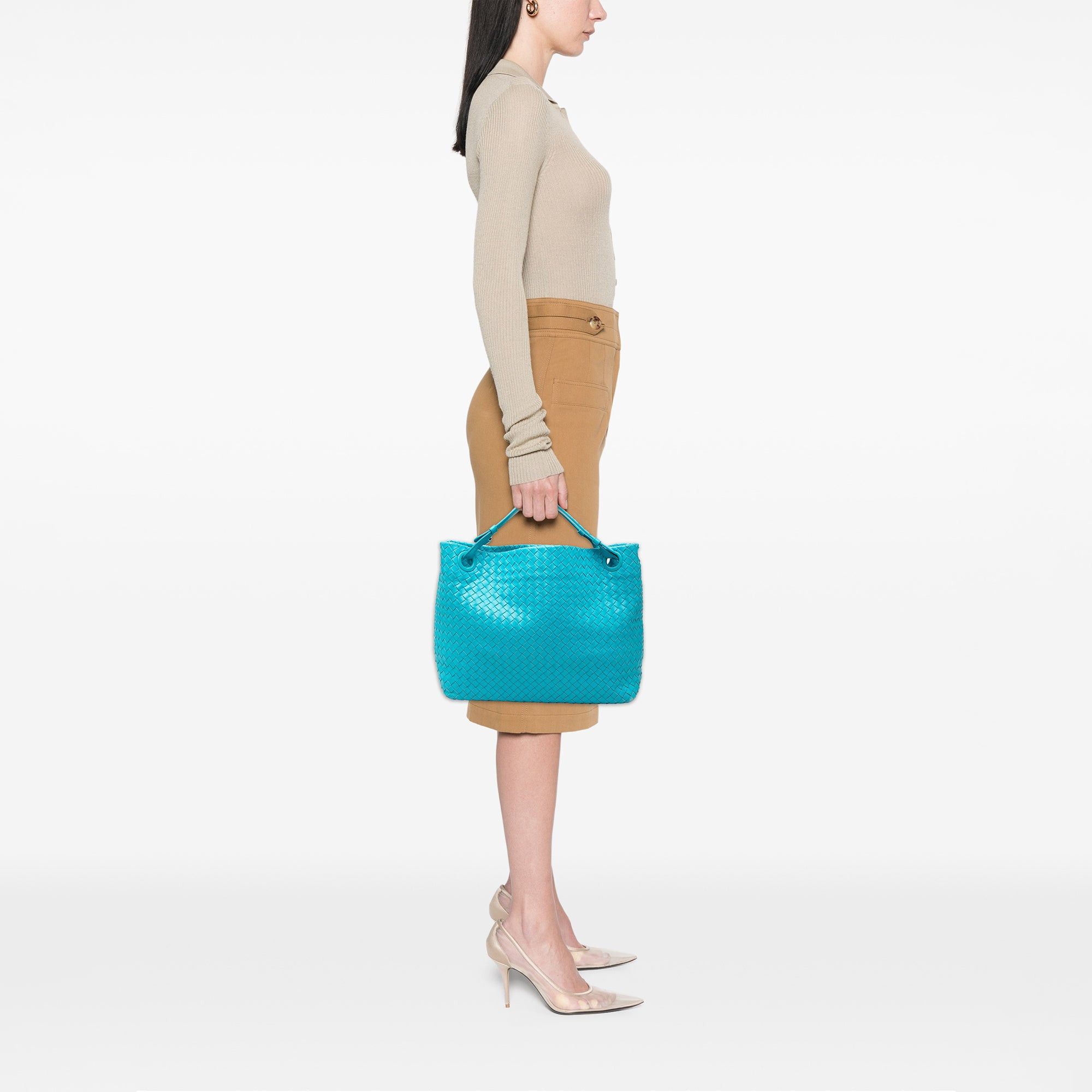Bottega Veneta Medium Nappa Intrecciato Garda Tote Size ONE SIZE - 7 Thumbnail