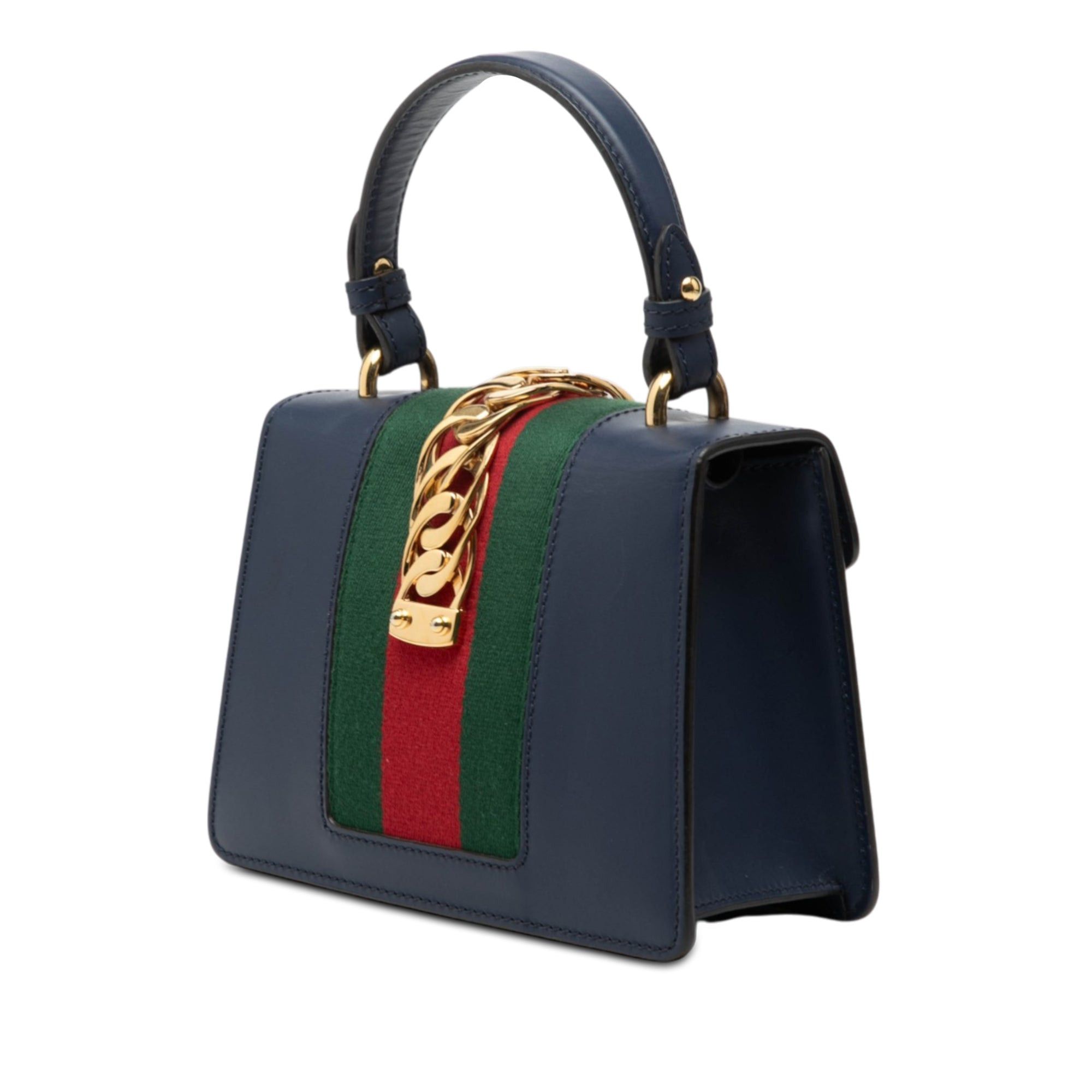Gucci Mini Leather Sylvie Satchel Size ONE SIZE - 2 Thumbnail