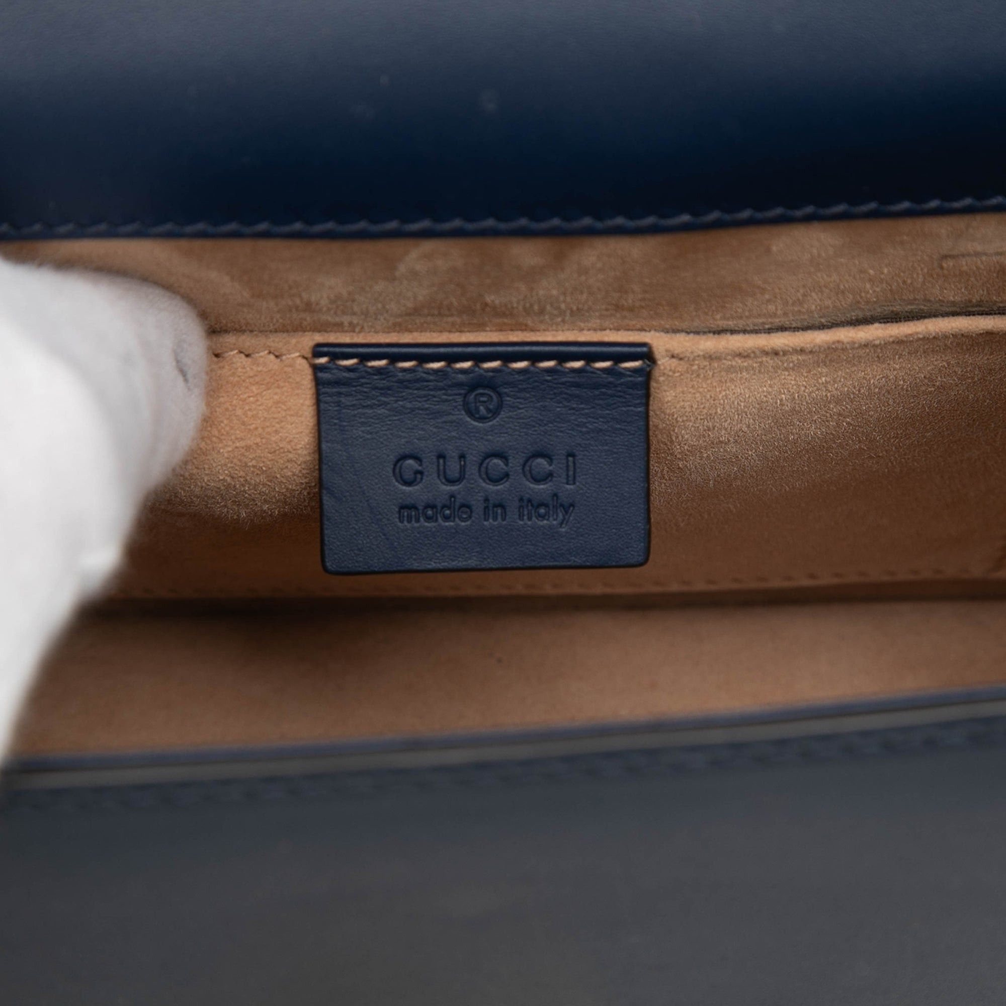 Gucci Mini Leather Sylvie Satchel Size ONE SIZE - 5 Thumbnail
